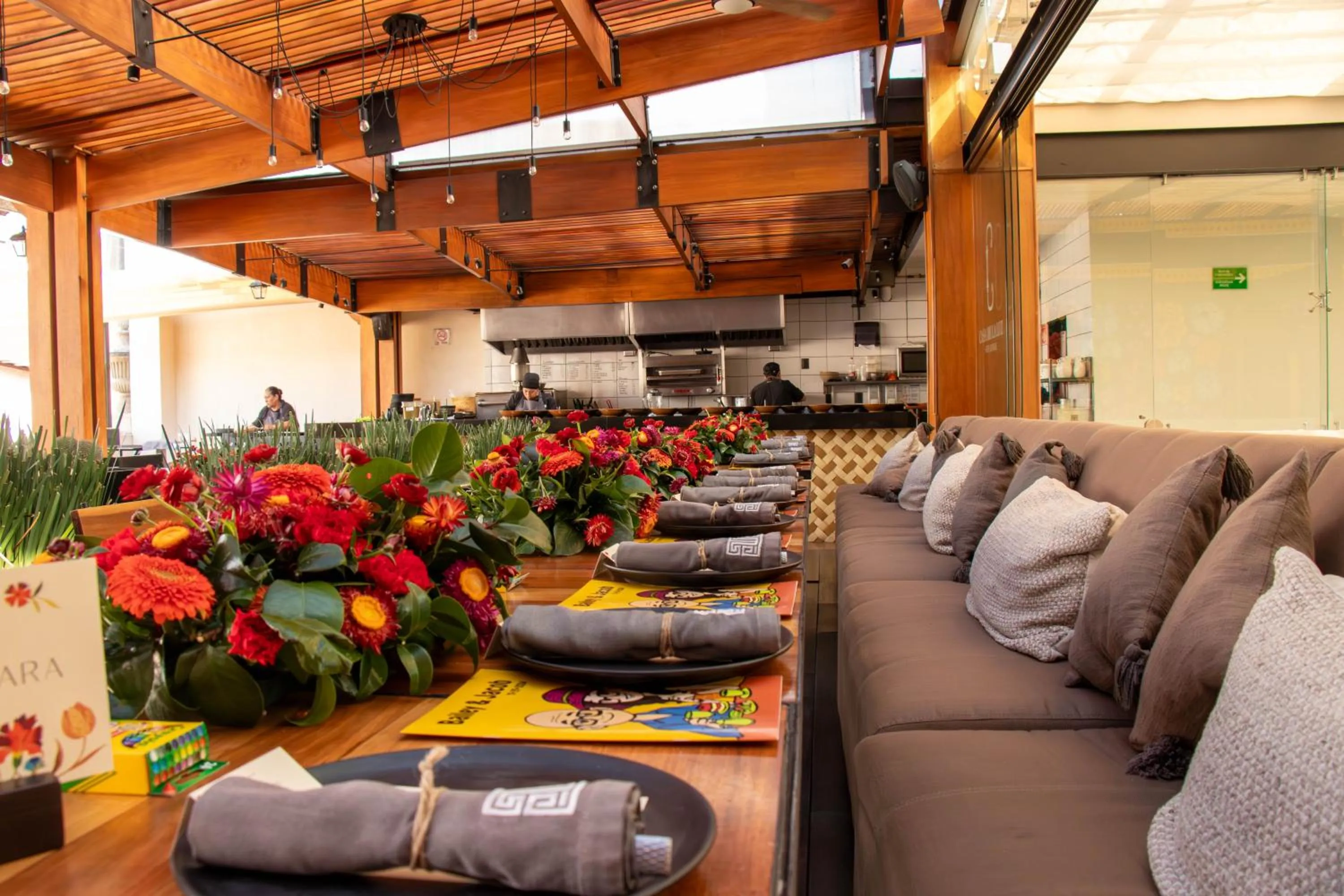 Restaurant/places to eat in Casa de la Luz Hotel Boutique