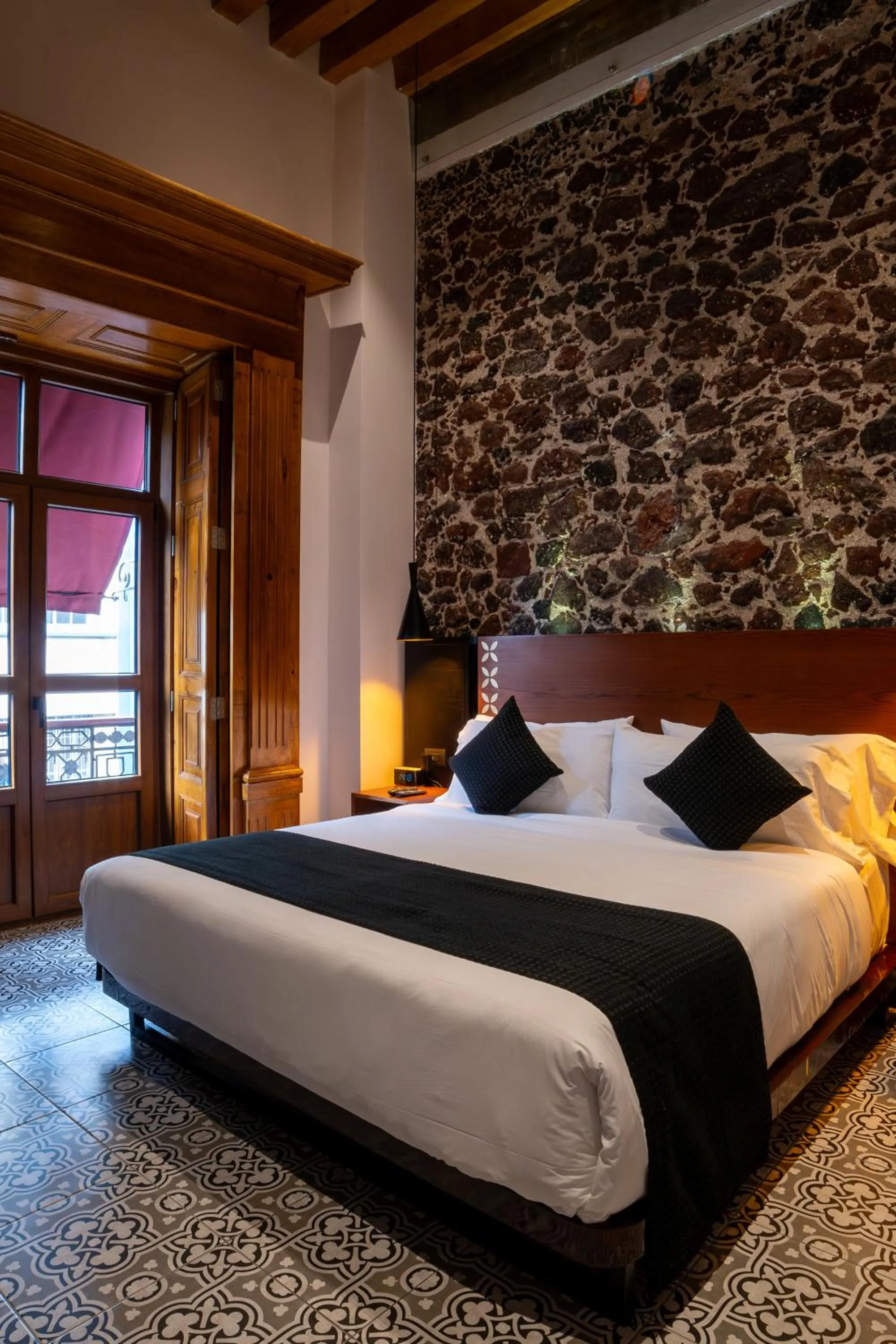 Bed in Casa de la Luz Hotel Boutique