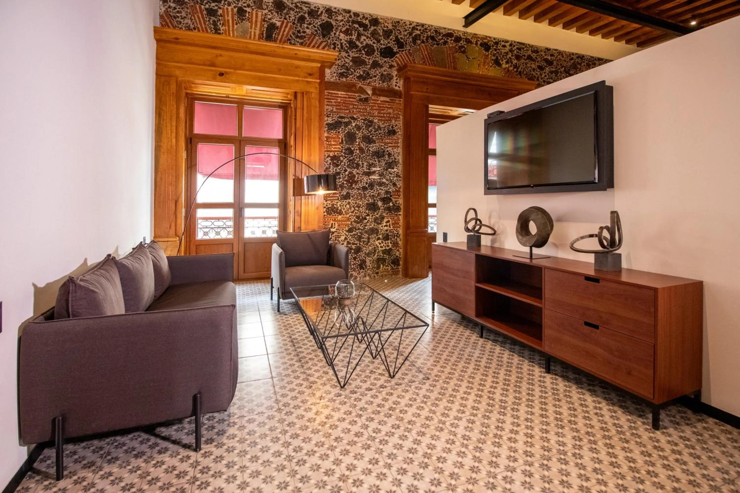 Living room in Casa de la Luz Hotel Boutique