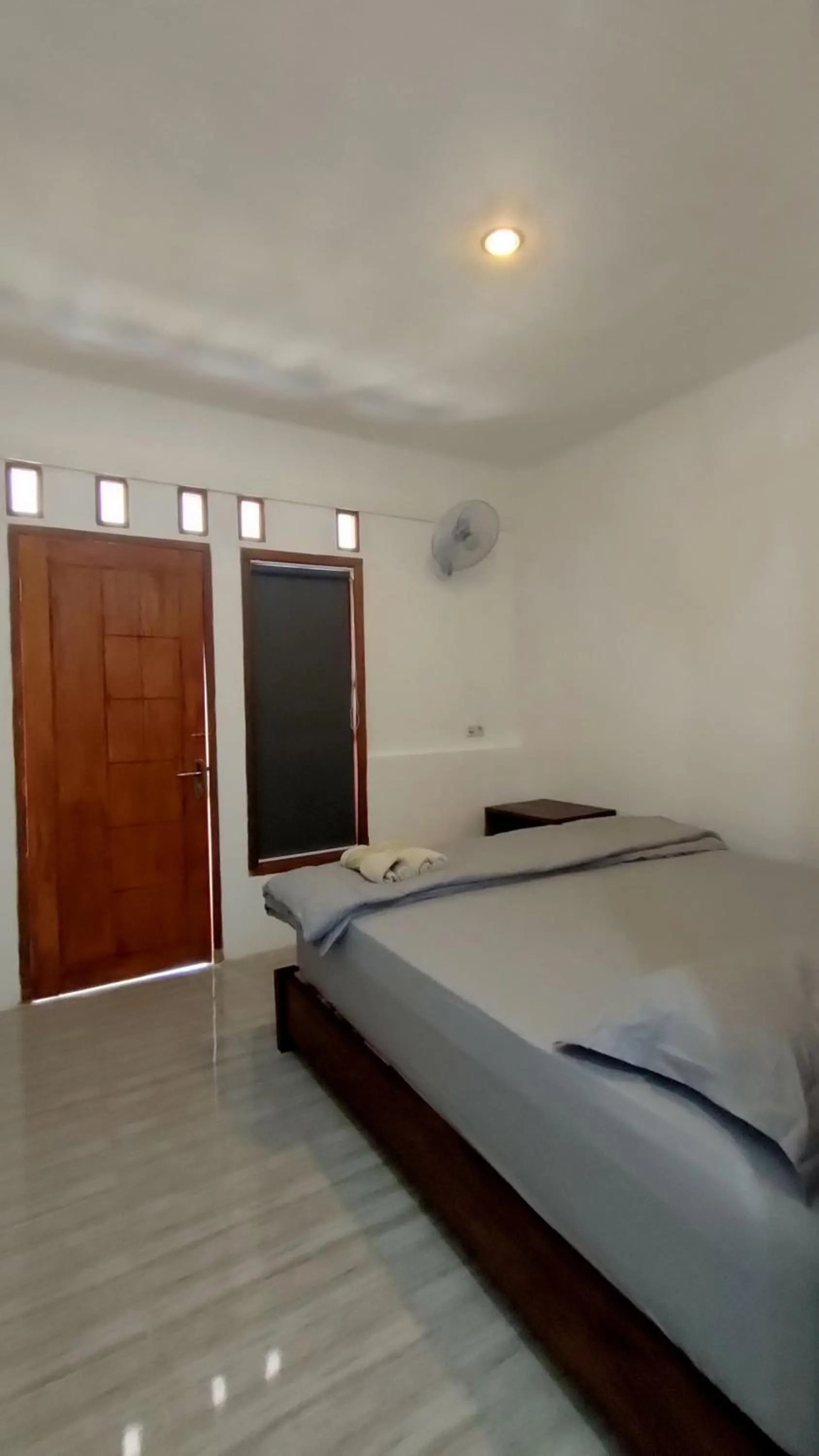 Bed in Angin Mamiri Rinjani Cottages And Restaurant