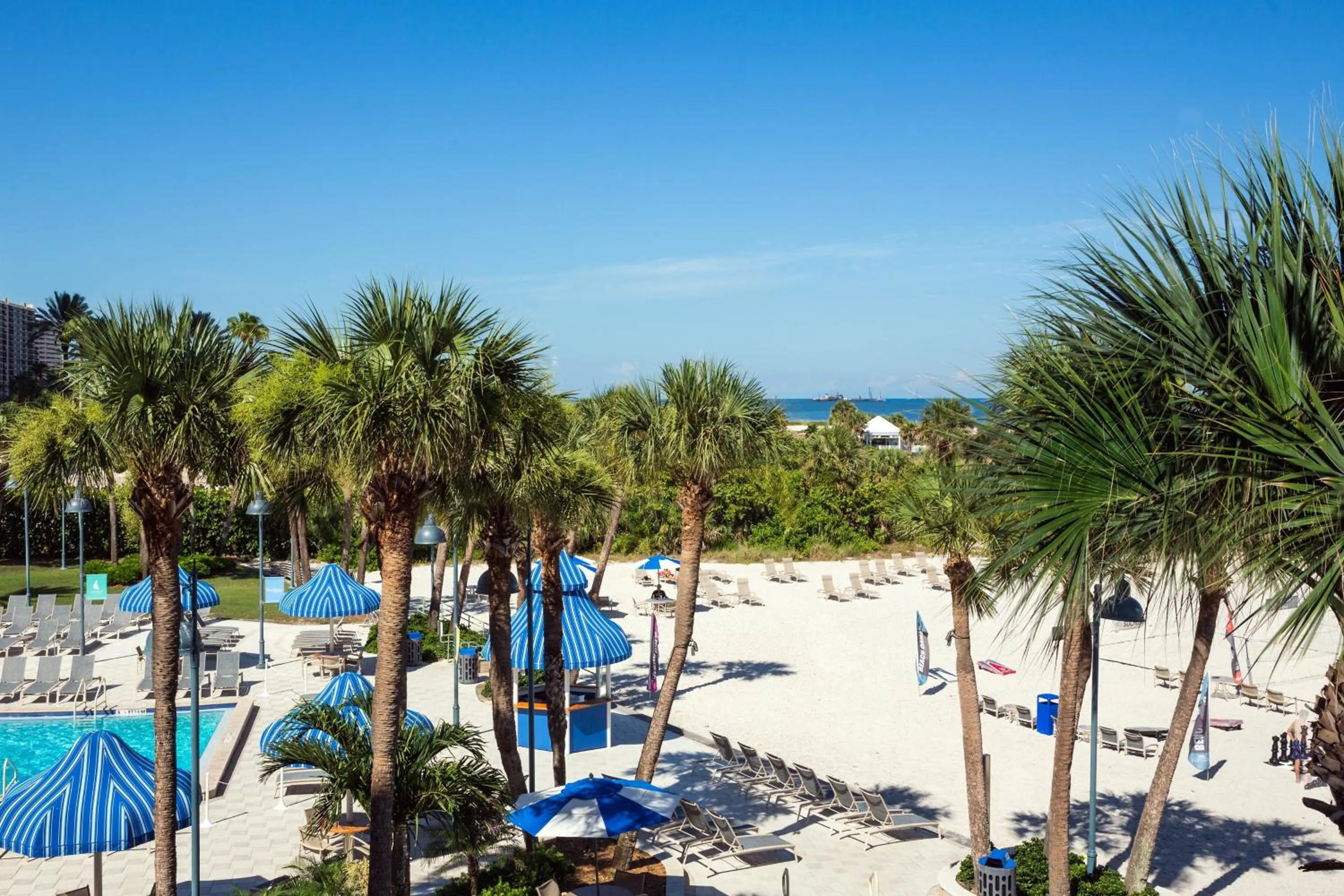 Swimming pool in Clearwater Beach Sheraton Resort on Sand Key