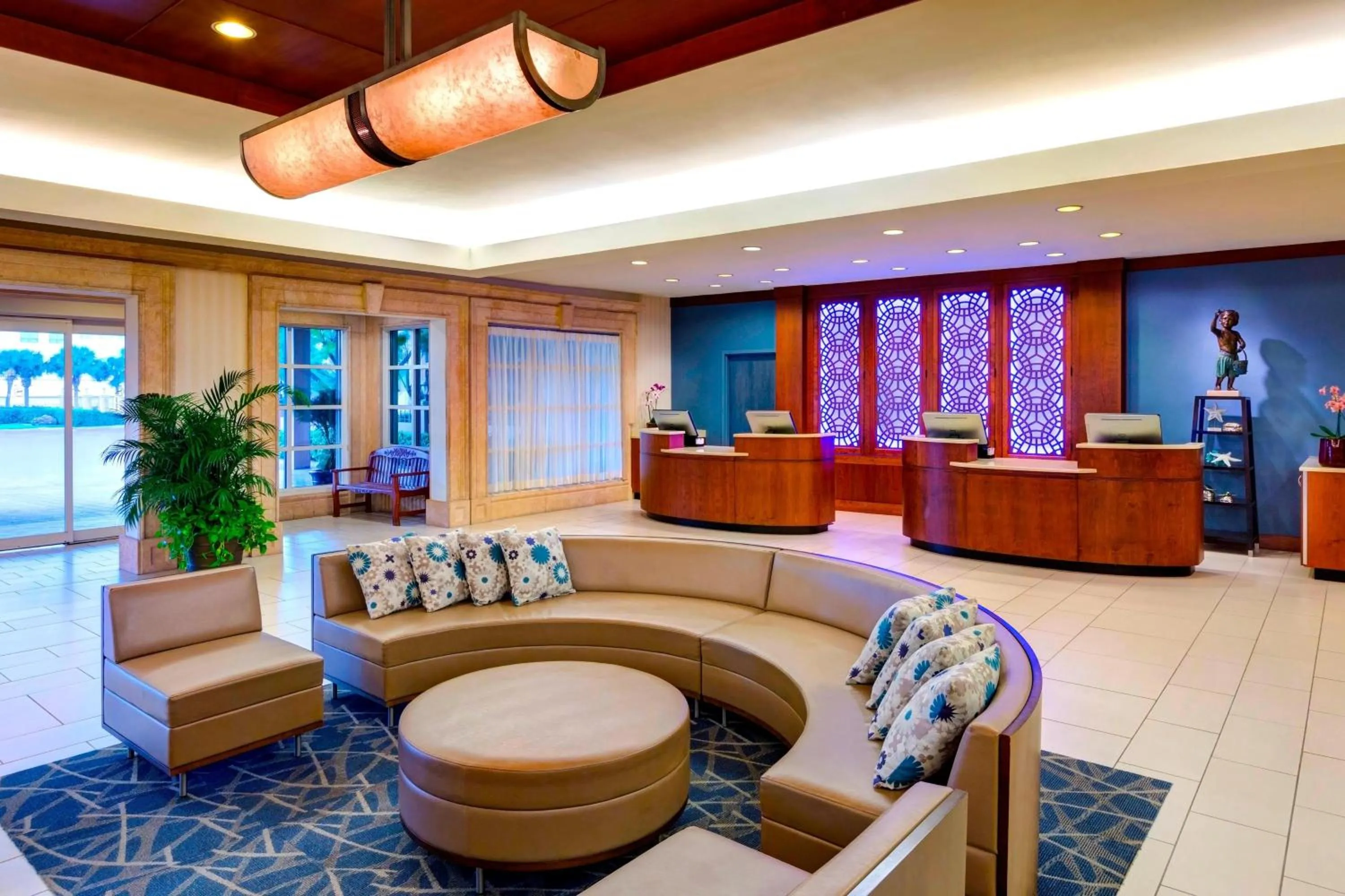 Lobby or reception in Clearwater Beach Sheraton Resort on Sand Key