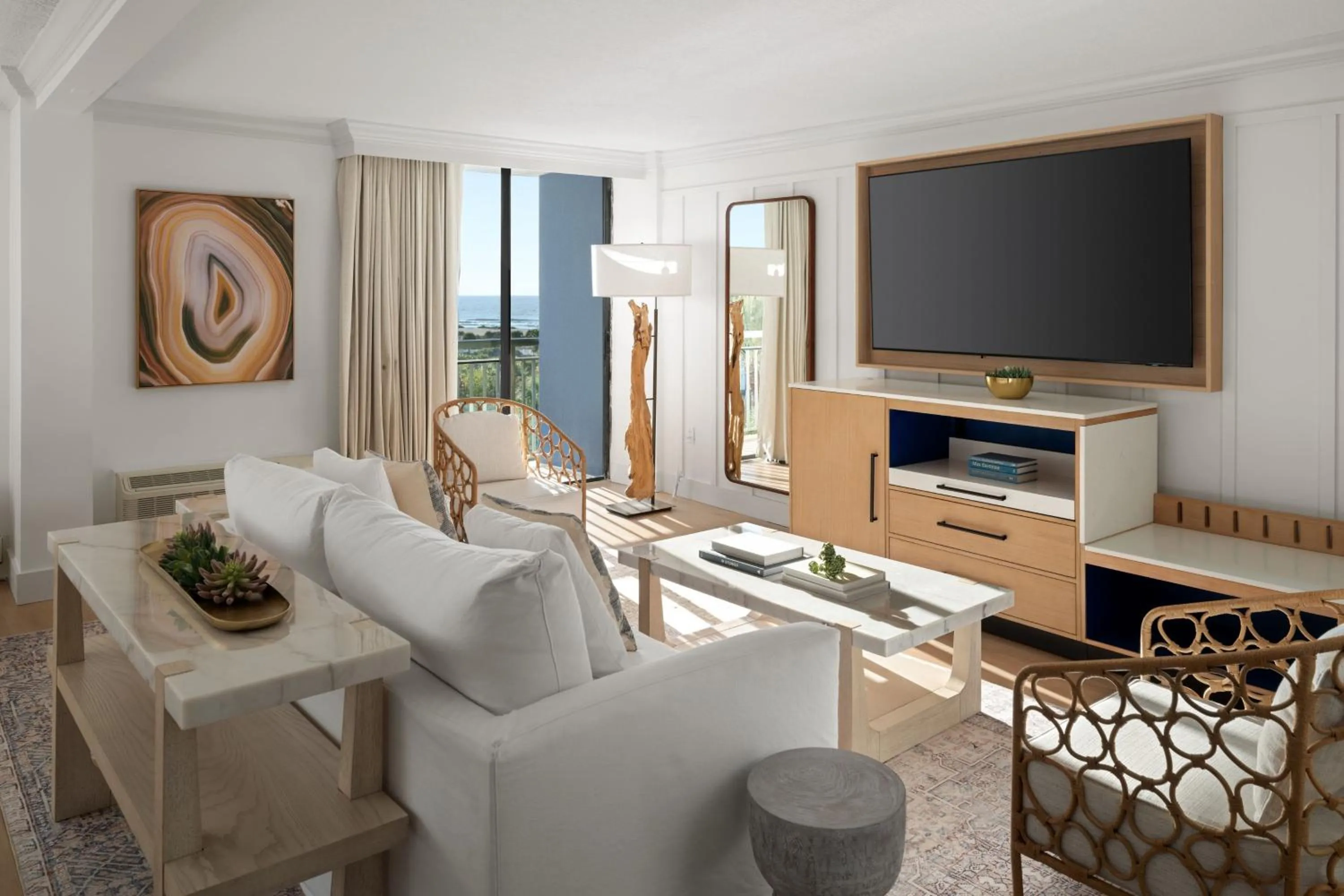 Living room in Clearwater Beach Sheraton Resort on Sand Key