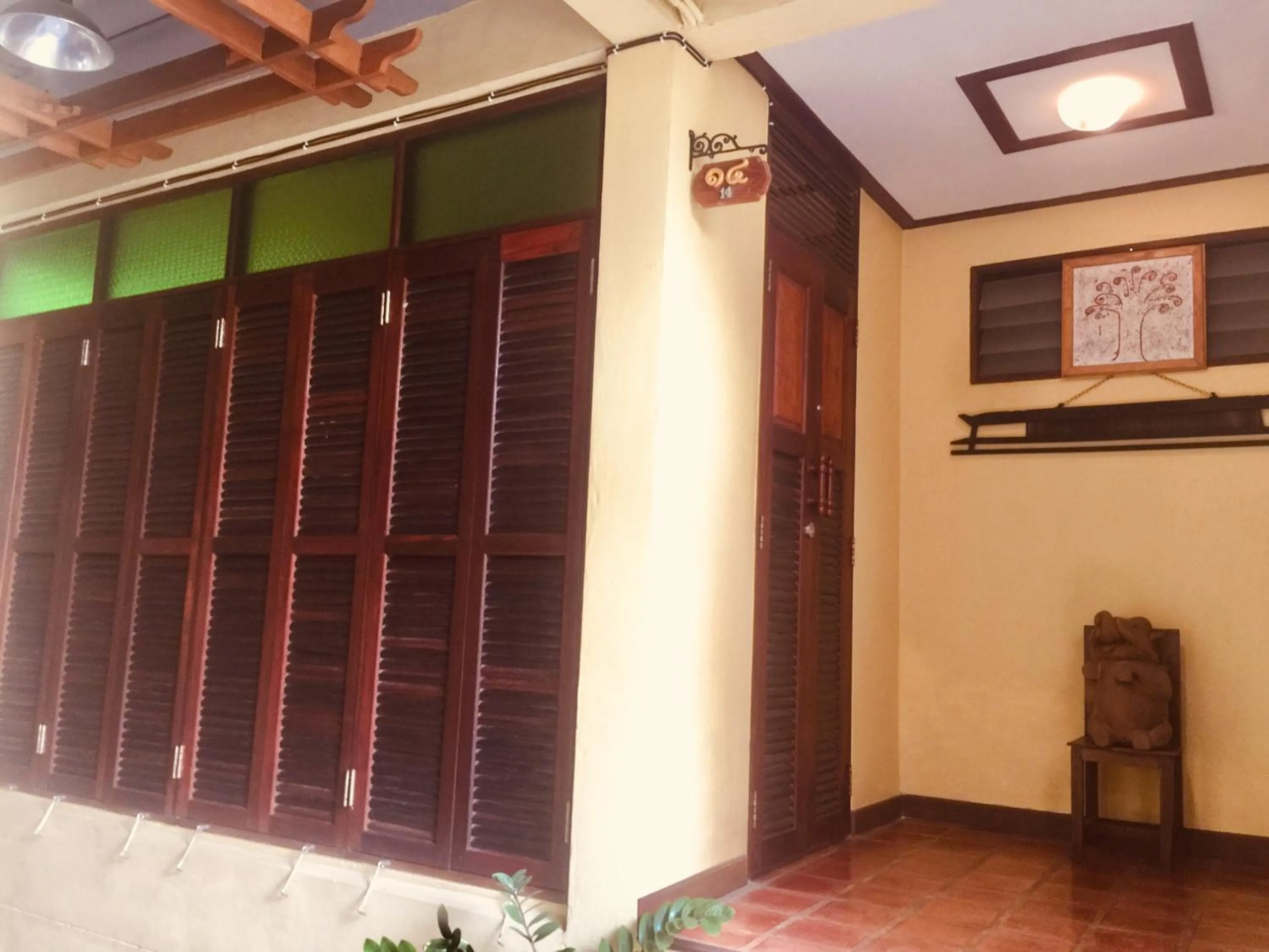 Facade/entrance in Luang Chumni Village