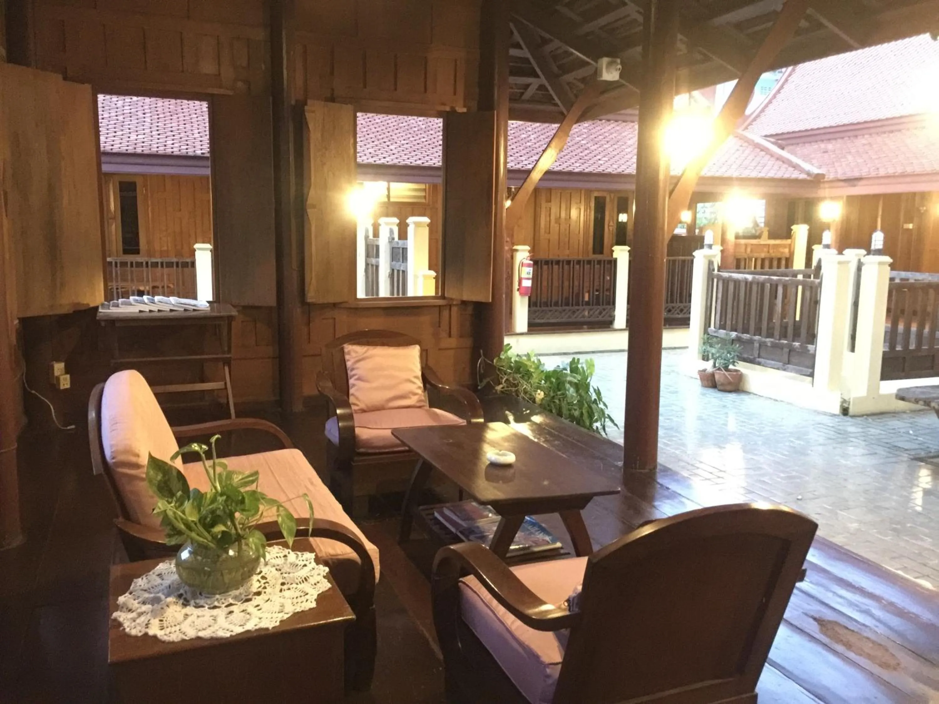 Living room in Luang Chumni Village