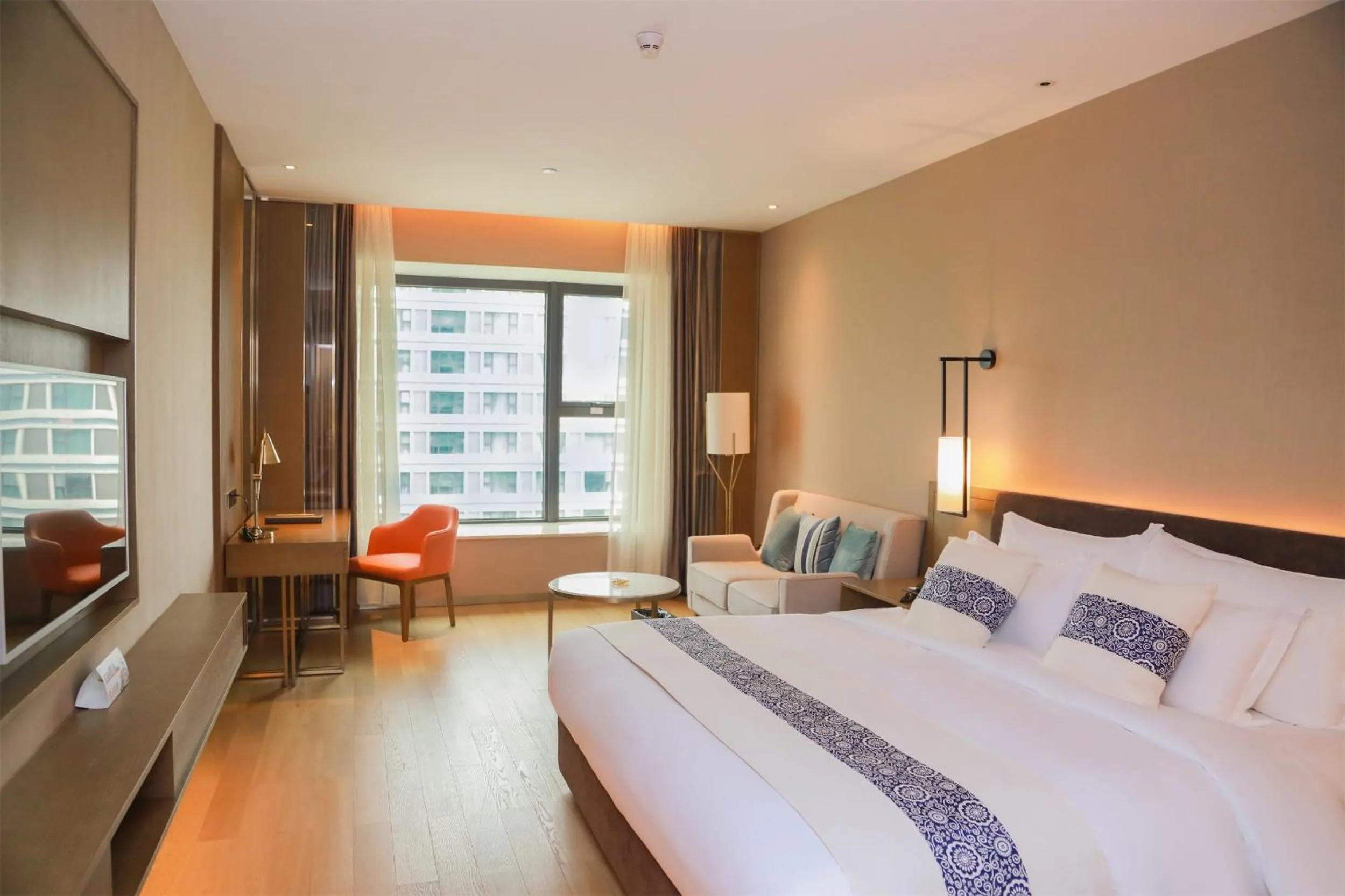 Bed in LIUZHOU PENGYI Hotel