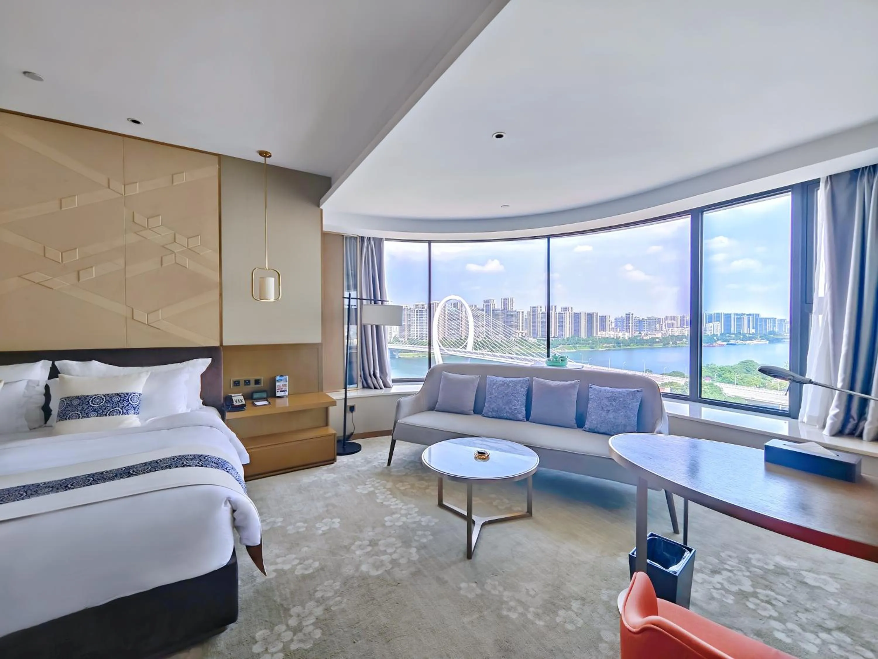 Bed in LIUZHOU PENGYI Hotel