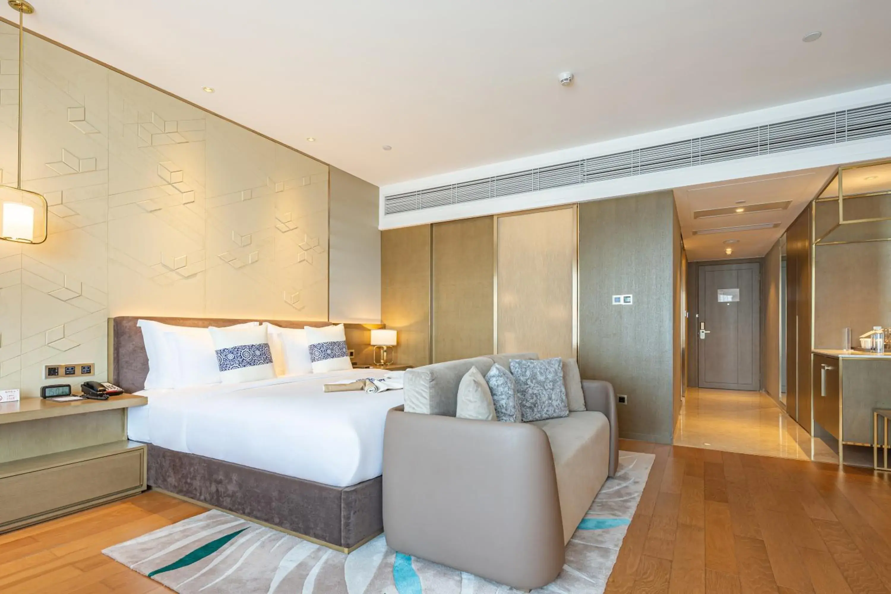 Bed in LIUZHOU PENGYI Hotel Bed in LIUZHOU PENGYI Hotel