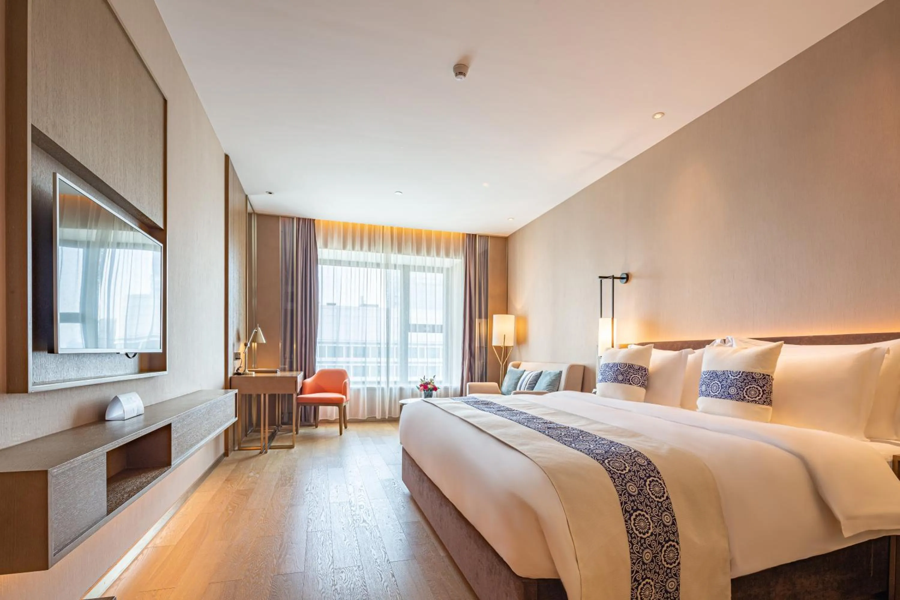 Bed in LIUZHOU PENGYI Hotel