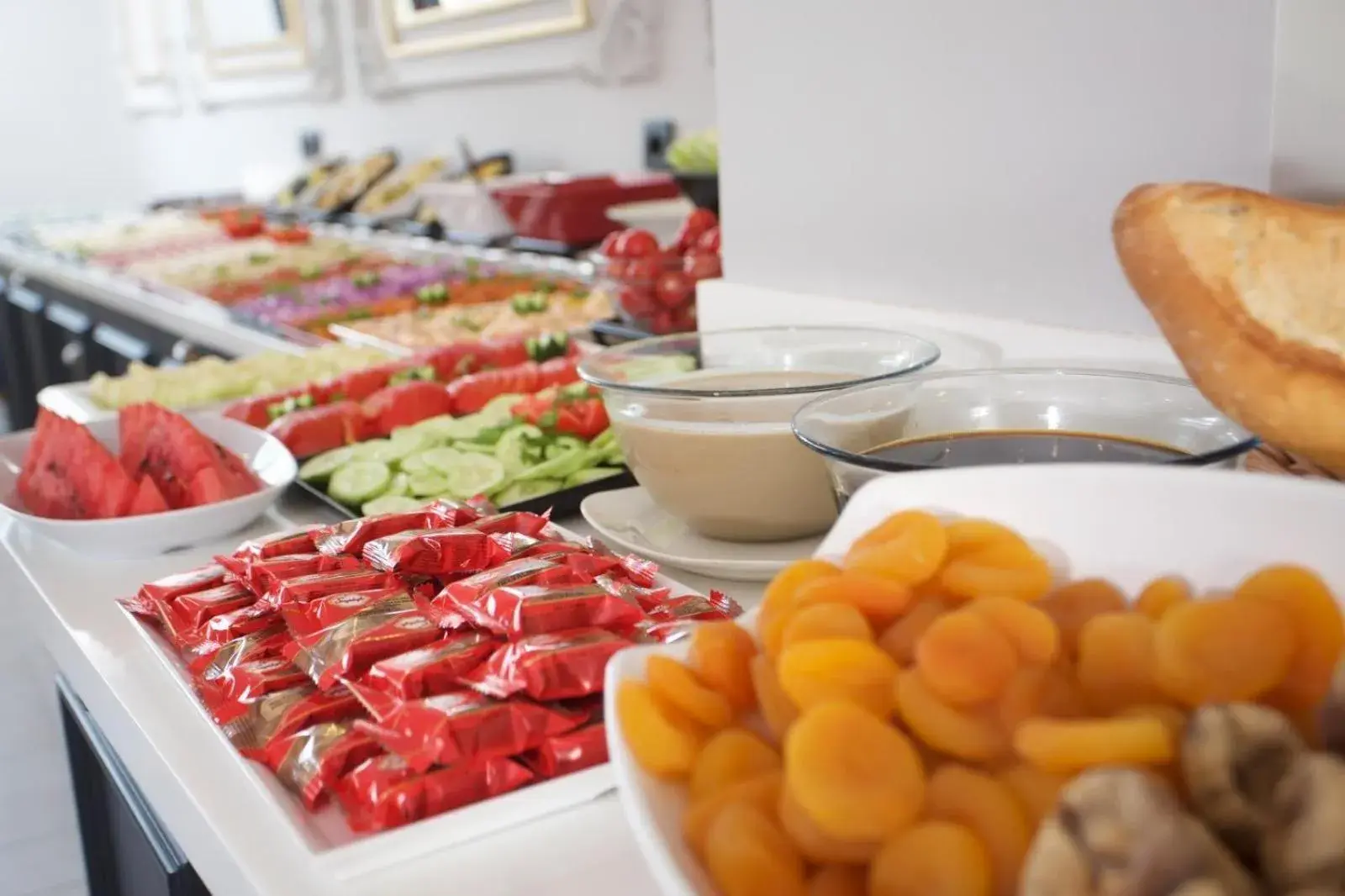 Buffet breakfast in New Florenta Hotel Buffet breakfast in New Florenta Hotel