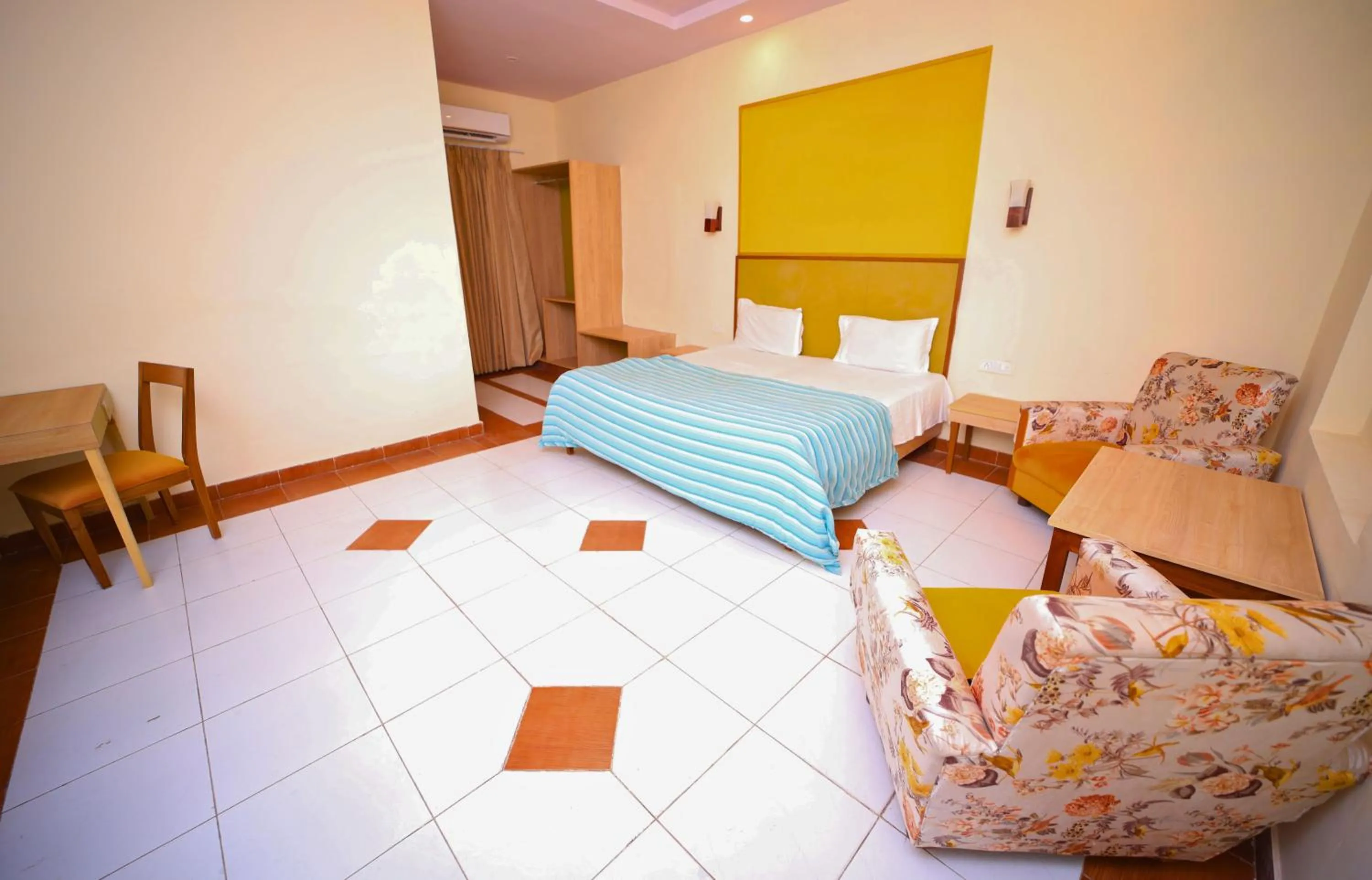 Bedroom in Kenth Hari Resort Dhaulpur by ShriGo Hotels