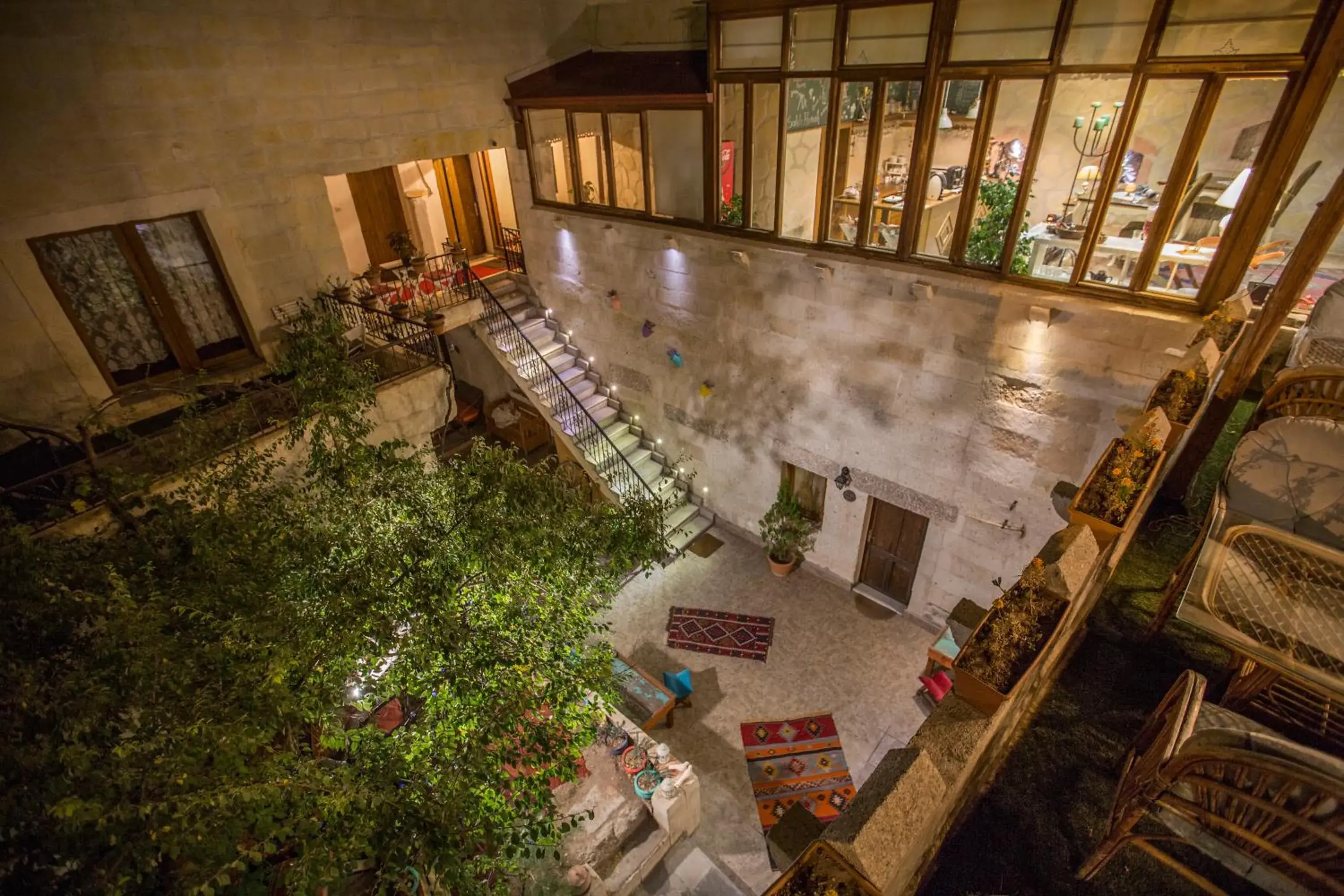 Garden in Sakli Konak Cappadocia Hotel&Restaurant Garden in Sakli Konak Cappadocia Hotel&Restaurant