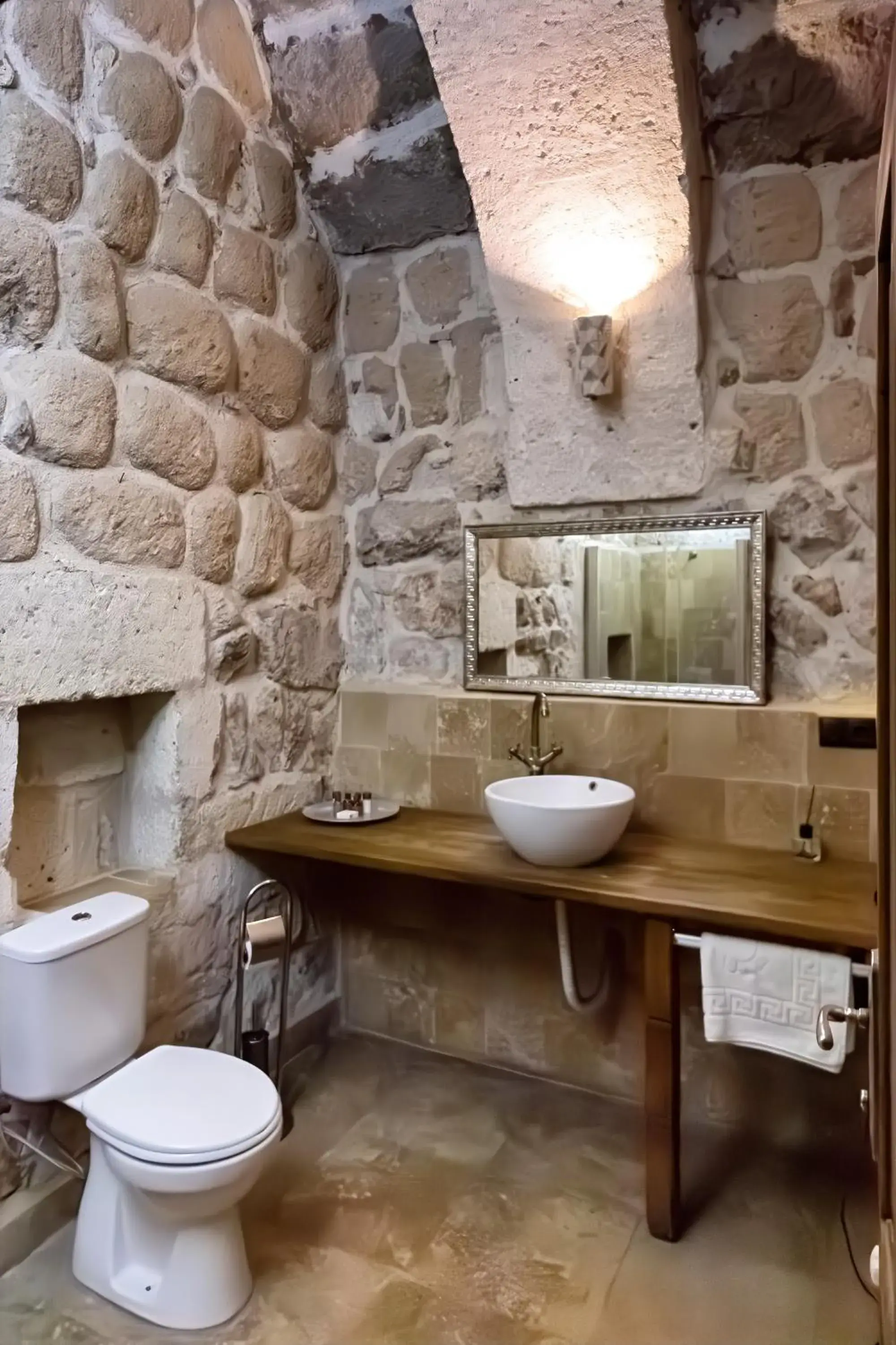 Bathroom in Sakli Konak Cappadocia Hotel&Restaurant Bathroom in Sakli Konak Cappadocia Hotel&Restaurant