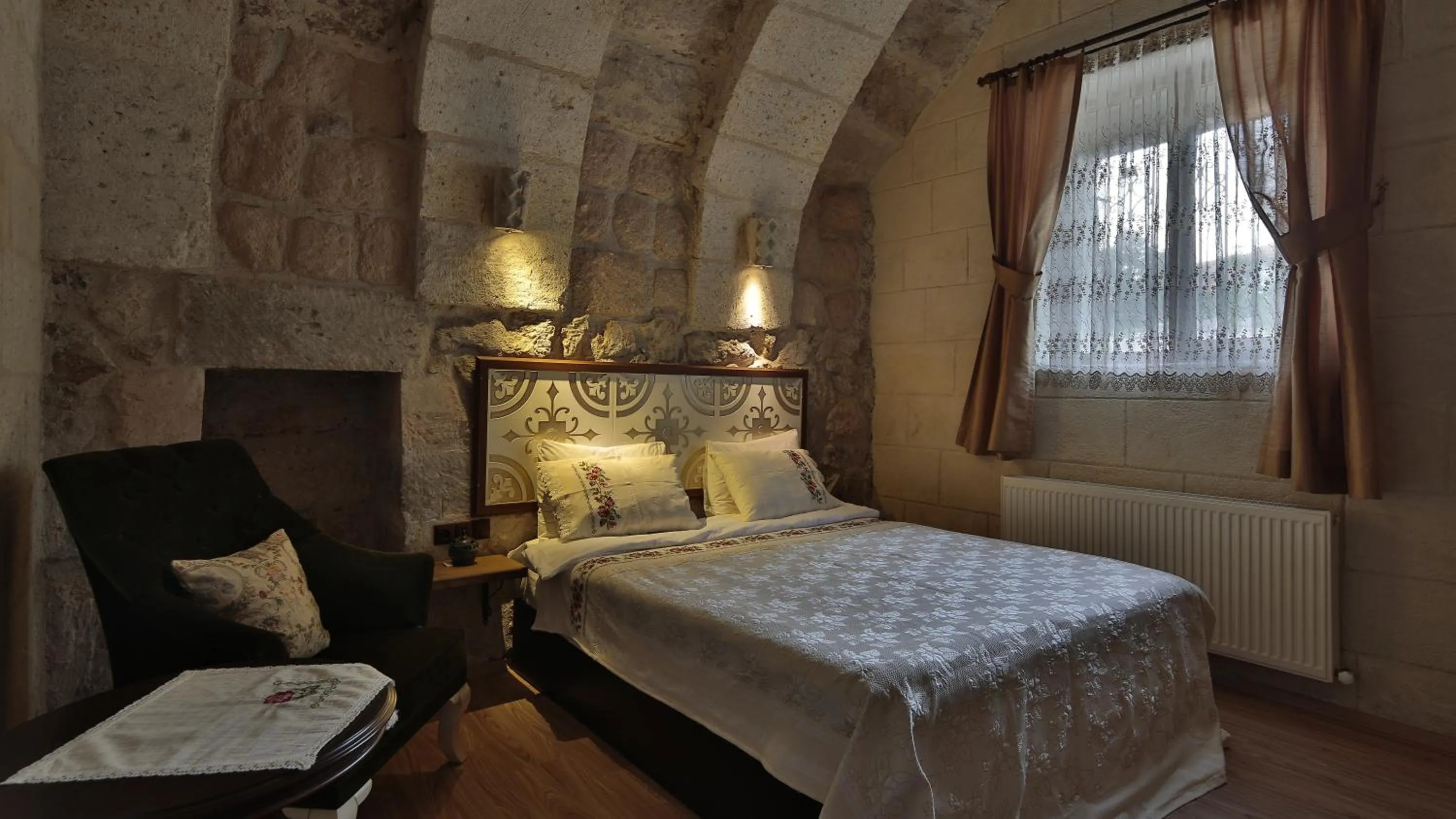 Bed in Sakli Konak Cappadocia Hotel&Restaurant