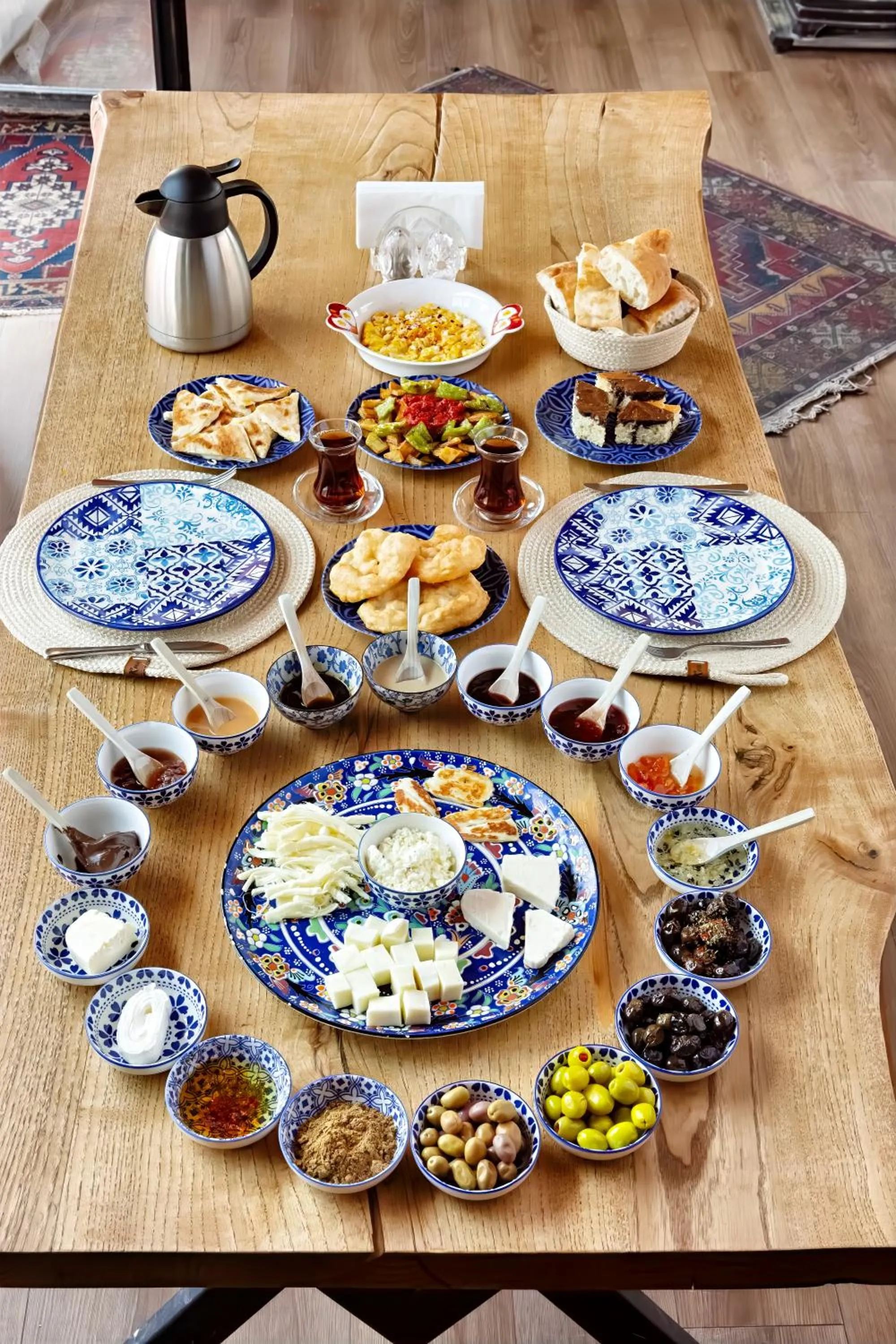 Breakfast in Sakli Konak Cappadocia Hotel&Restaurant