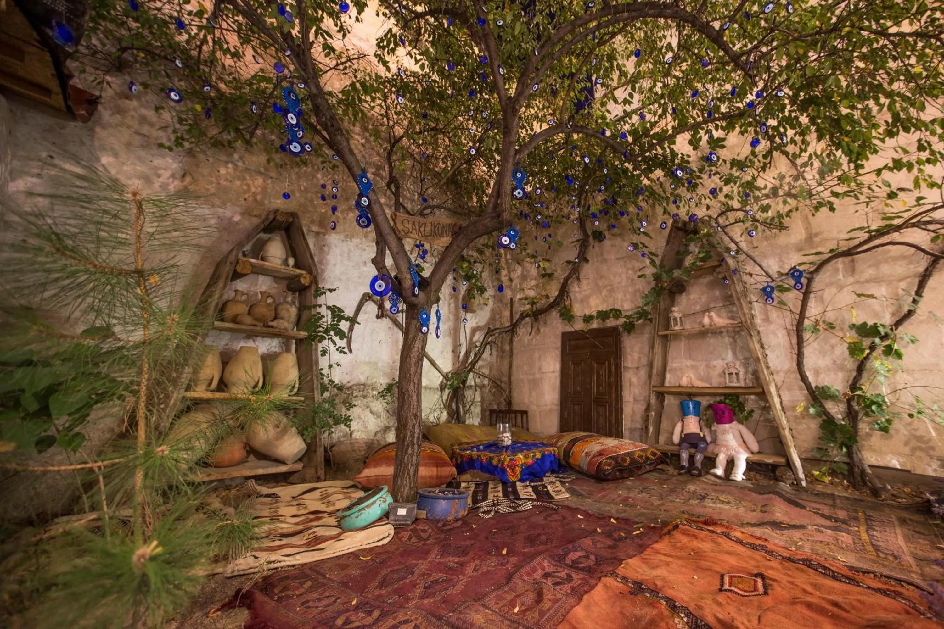 Garden view in Sakli Konak Cappadocia Hotel&Restaurant