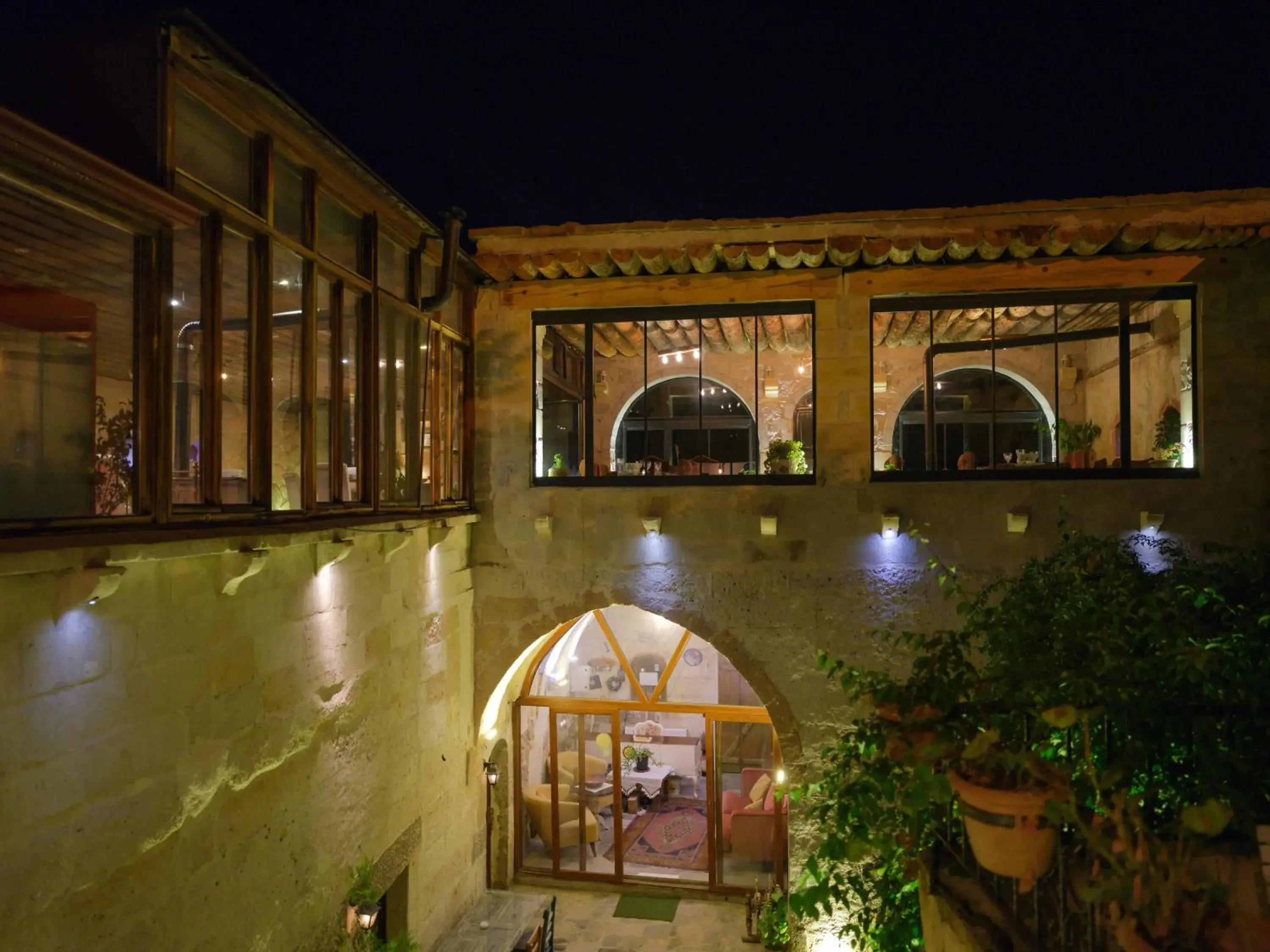 Balcony/Terrace in Sakli Konak Cappadocia Hotel&Restaurant Balcony/Terrace in Sakli Konak Cappadocia Hotel&Restaurant