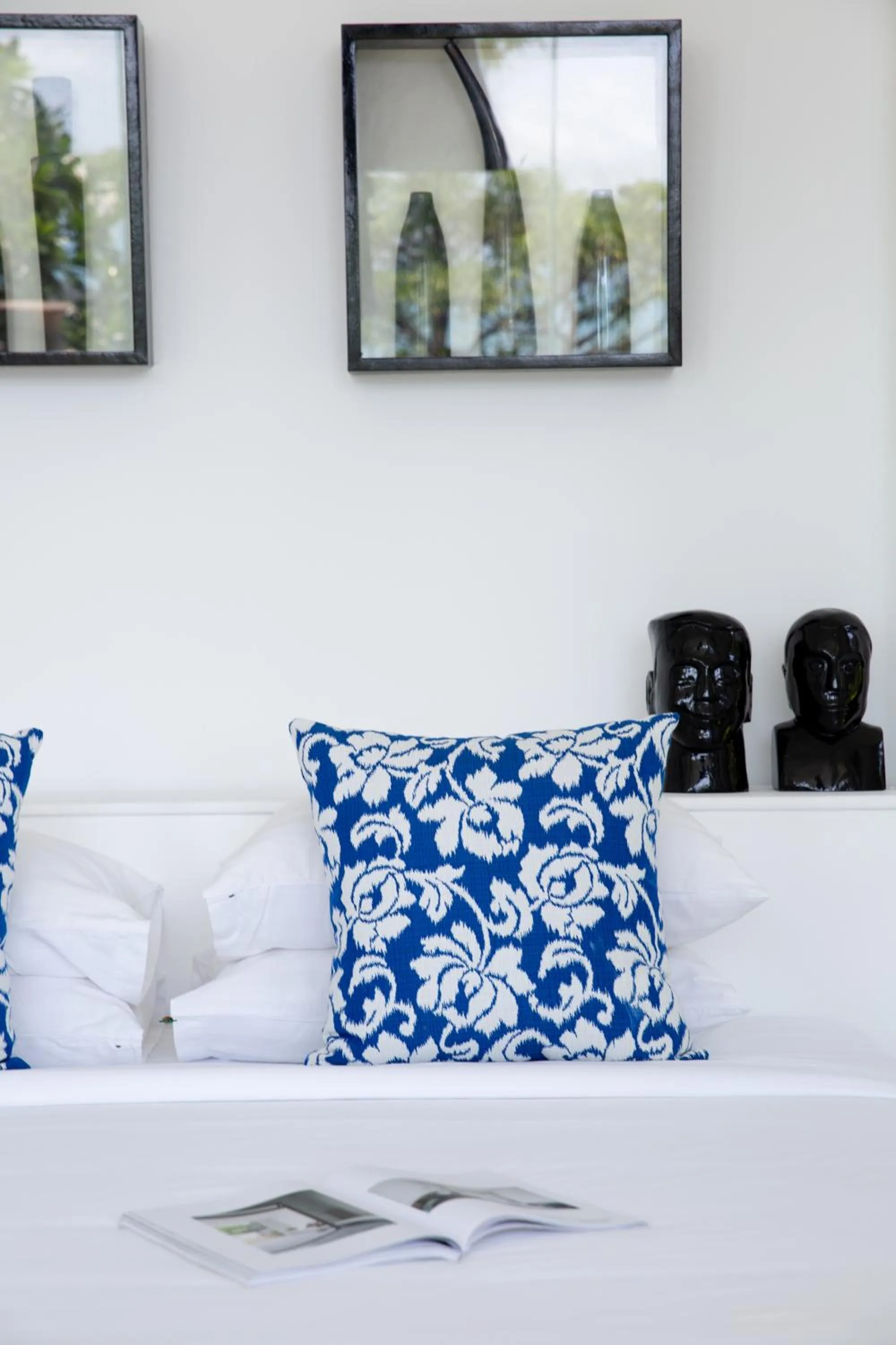 Bed in Villa Belle - fully serviced private sea view villa with an award winning in-house cook