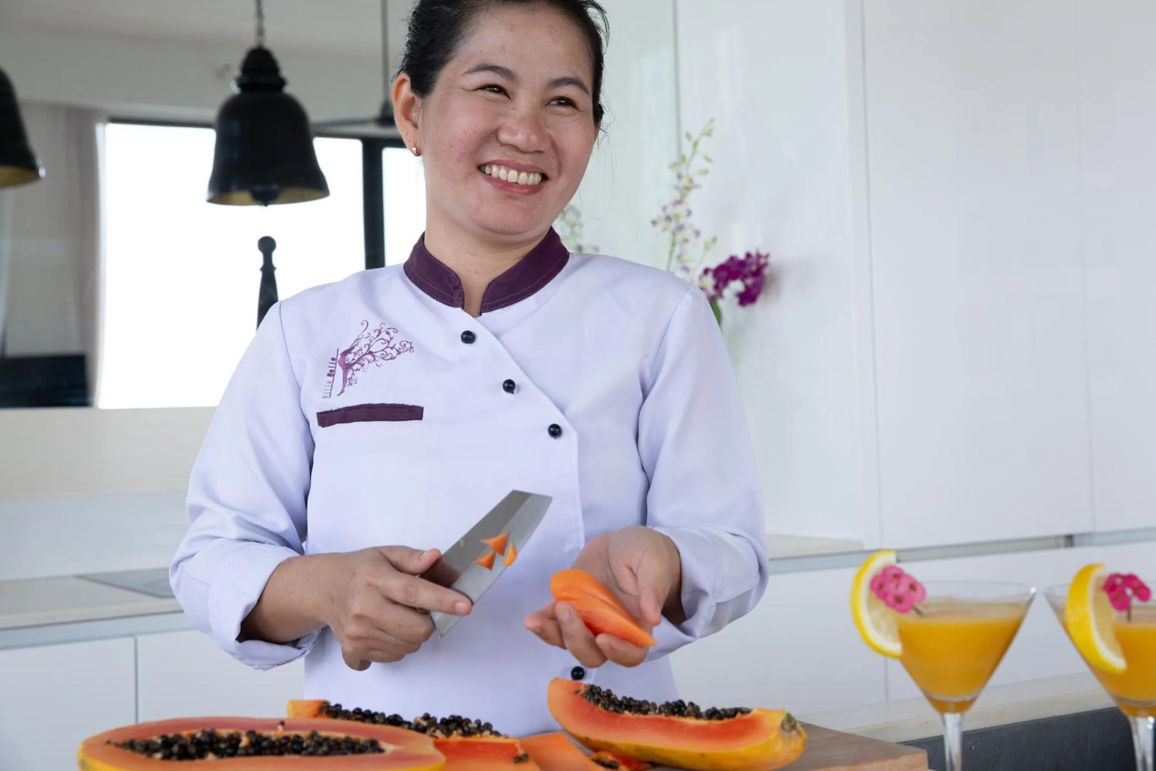 Villa Belle - fully serviced private sea view villa with an award winning in-house cook