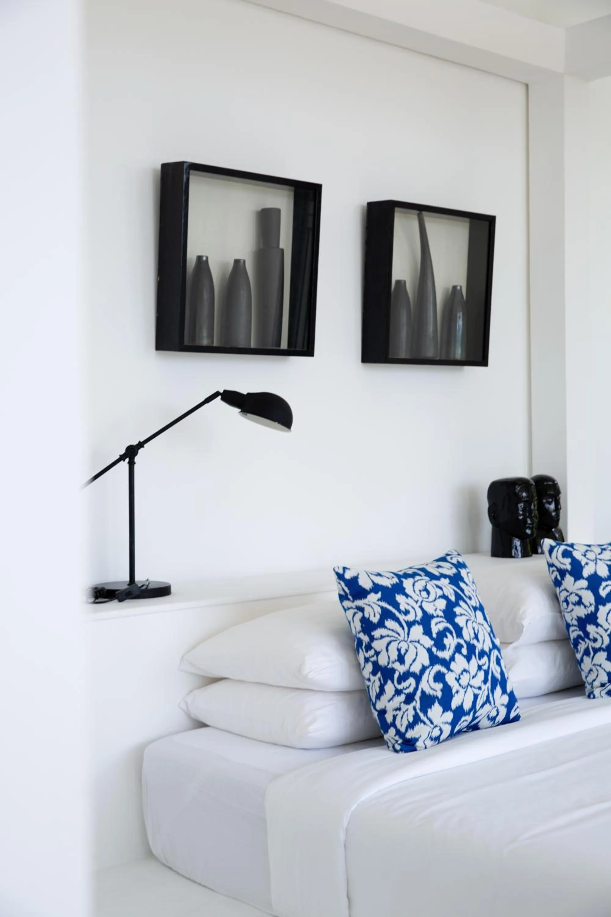 Bed in Villa Belle - fully serviced private sea view villa with an award winning in-house cook