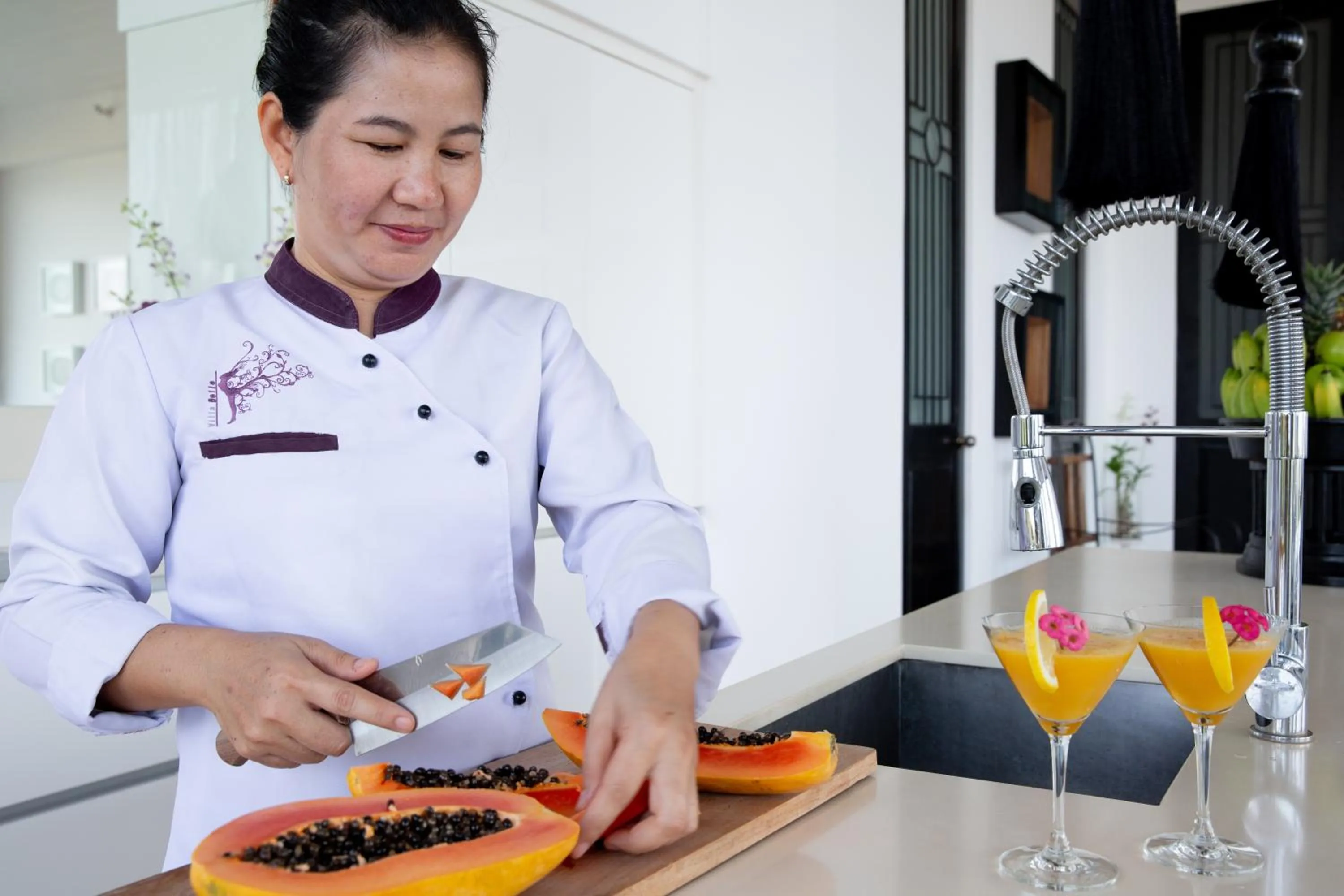 Villa Belle - fully serviced private sea view villa with an award winning in-house cook