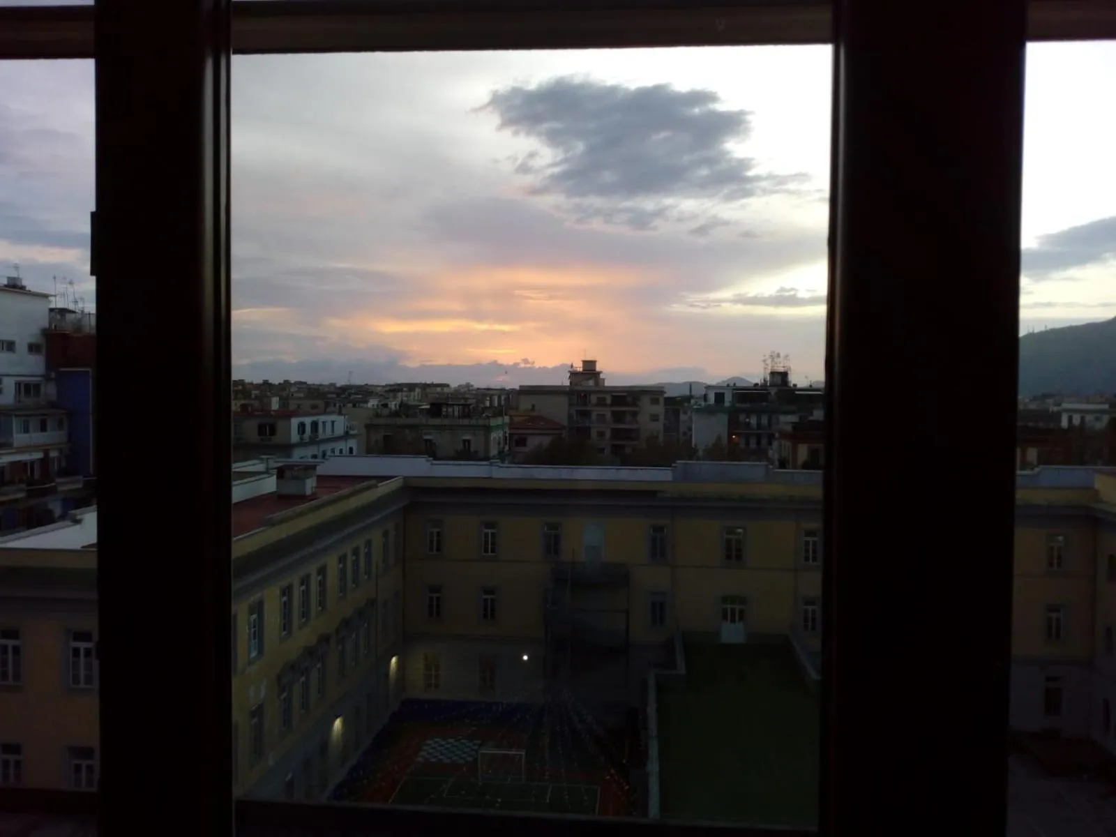 Sunset in Rosso di sera