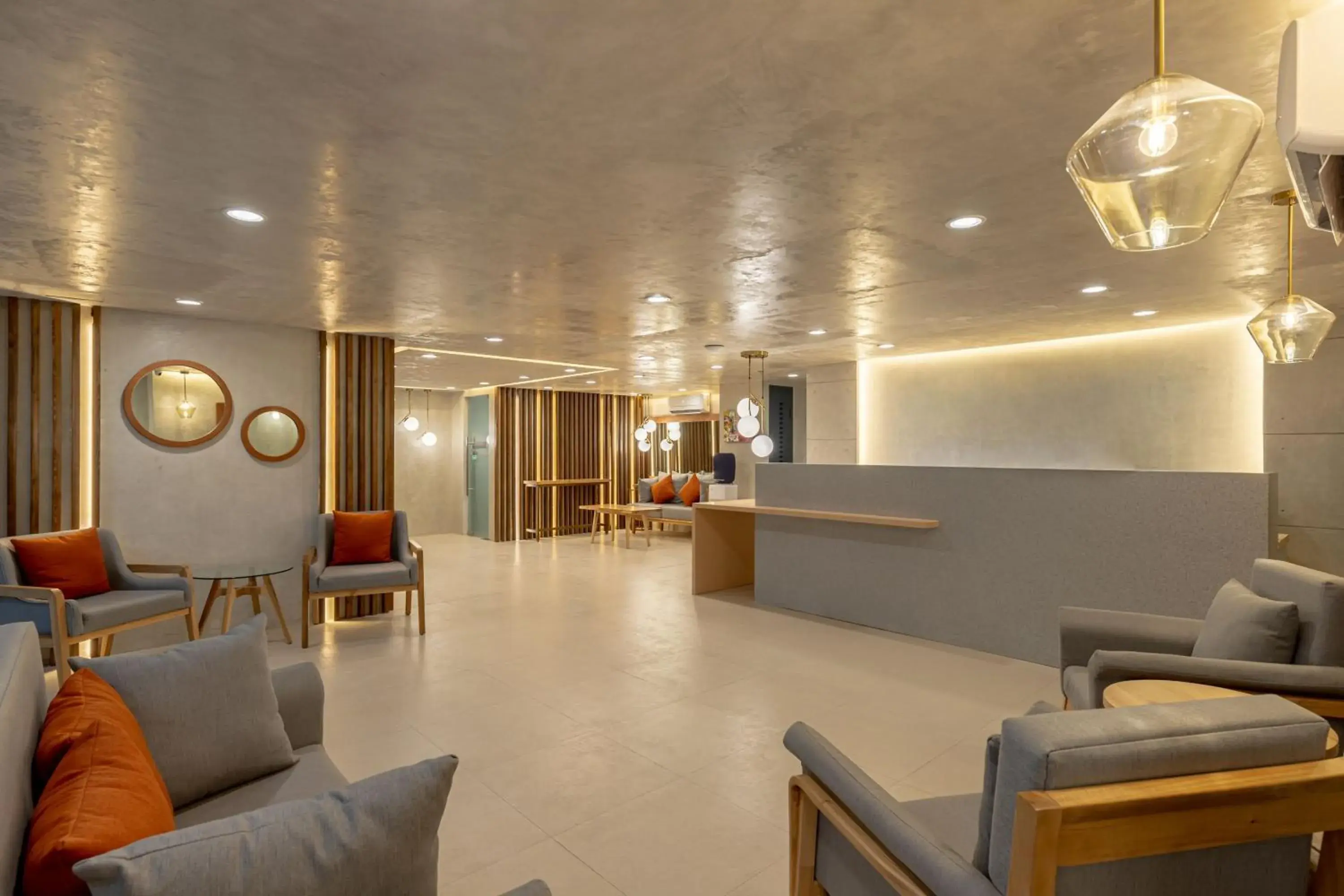 Lobby or reception in iHotel Uptown BGC Lobby or reception in iHotel Uptown BGC