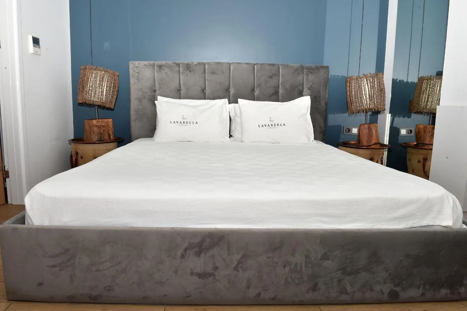 Bed in Levent Lavandula Hotel