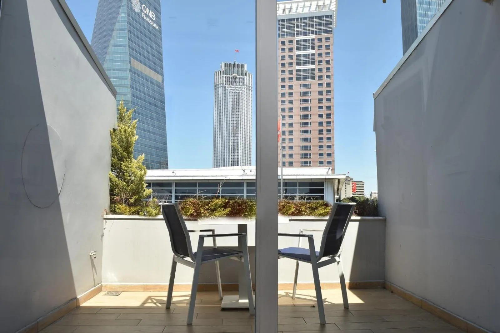 Patio in Levent Lavandula Hotel