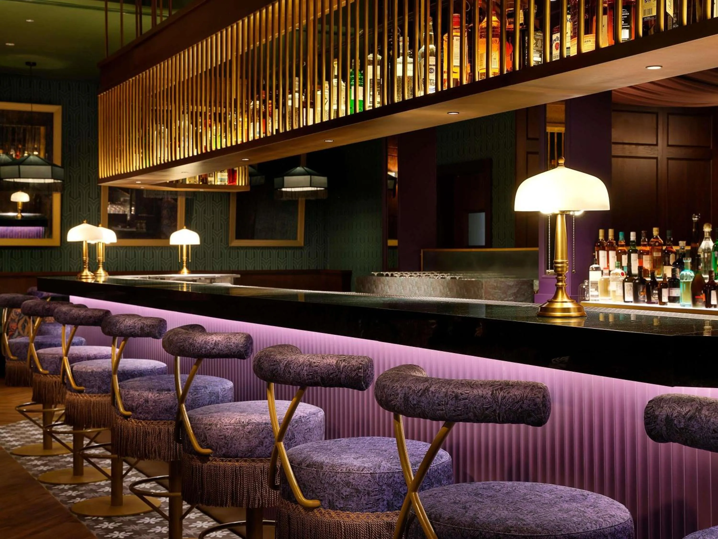 Lounge or bar in Novotel Dubai Al Barsha