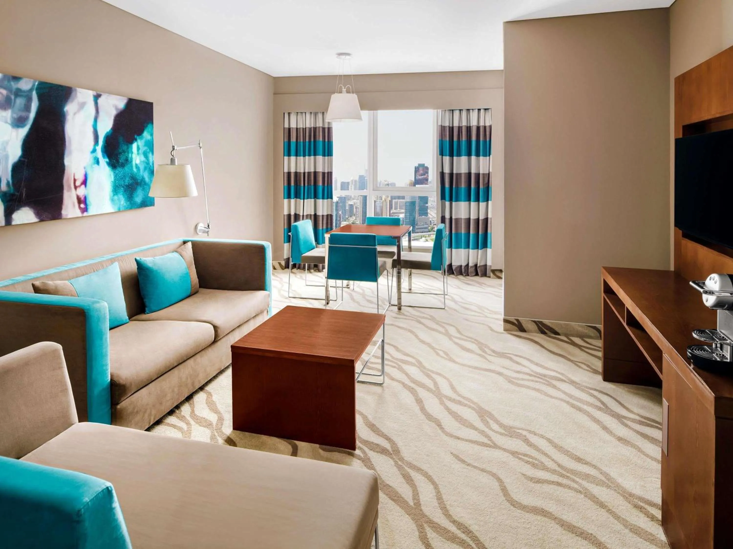 Bedroom in Novotel Dubai Al Barsha