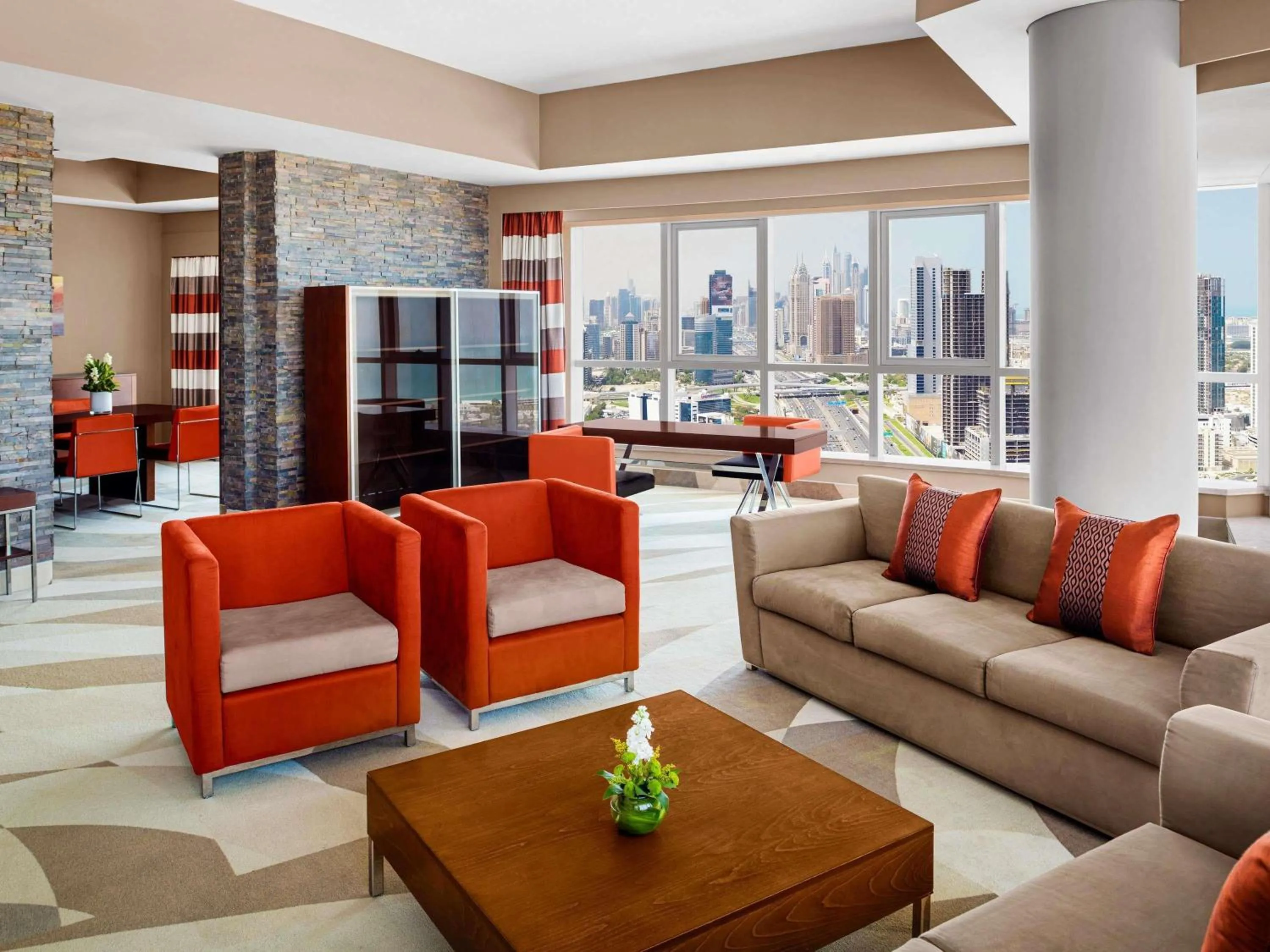 Bedroom in Novotel Dubai Al Barsha