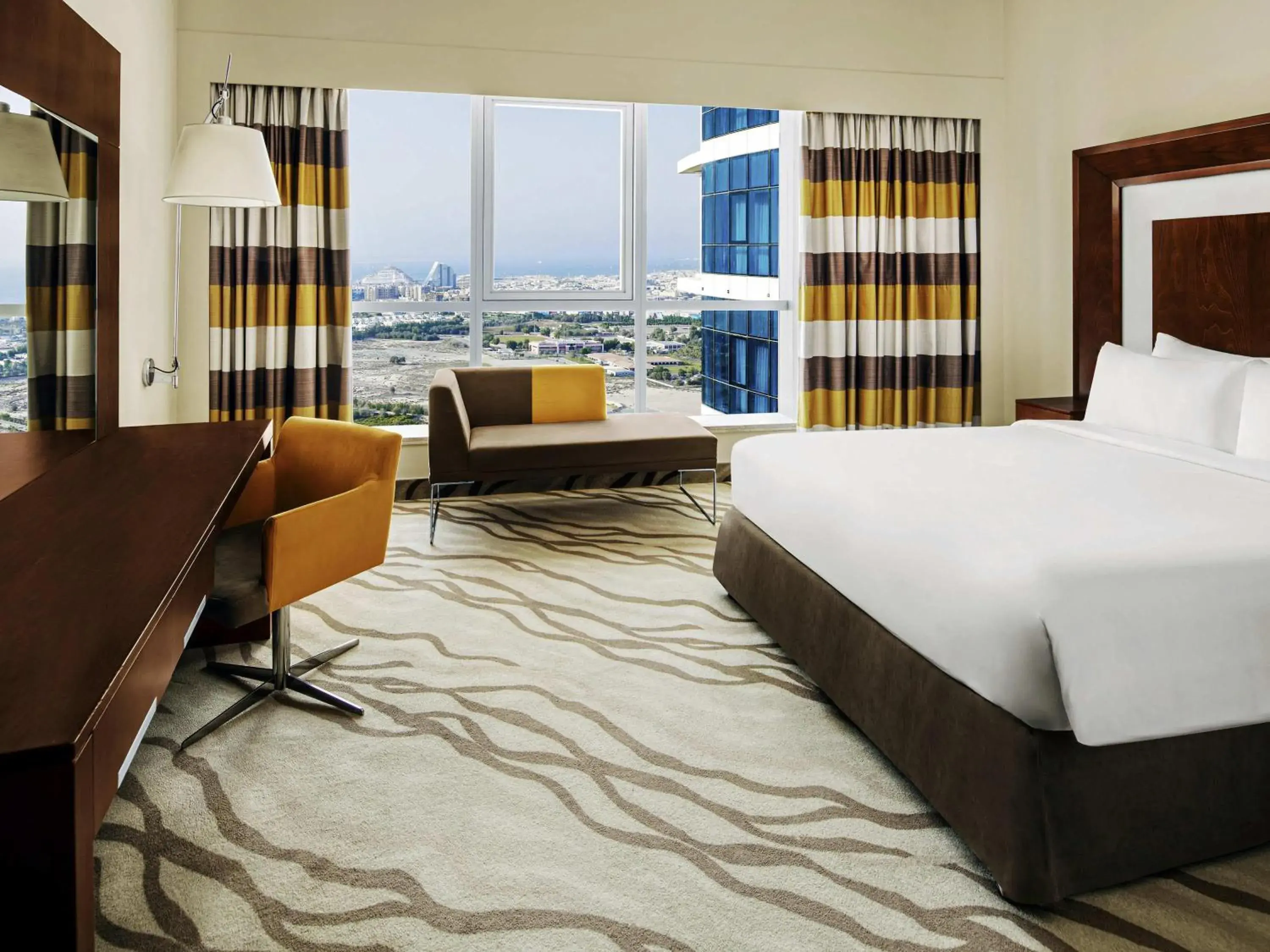 Bedroom, Bed in Novotel Dubai Al Barsha Bedroom, Bed in Novotel Dubai Al Barsha