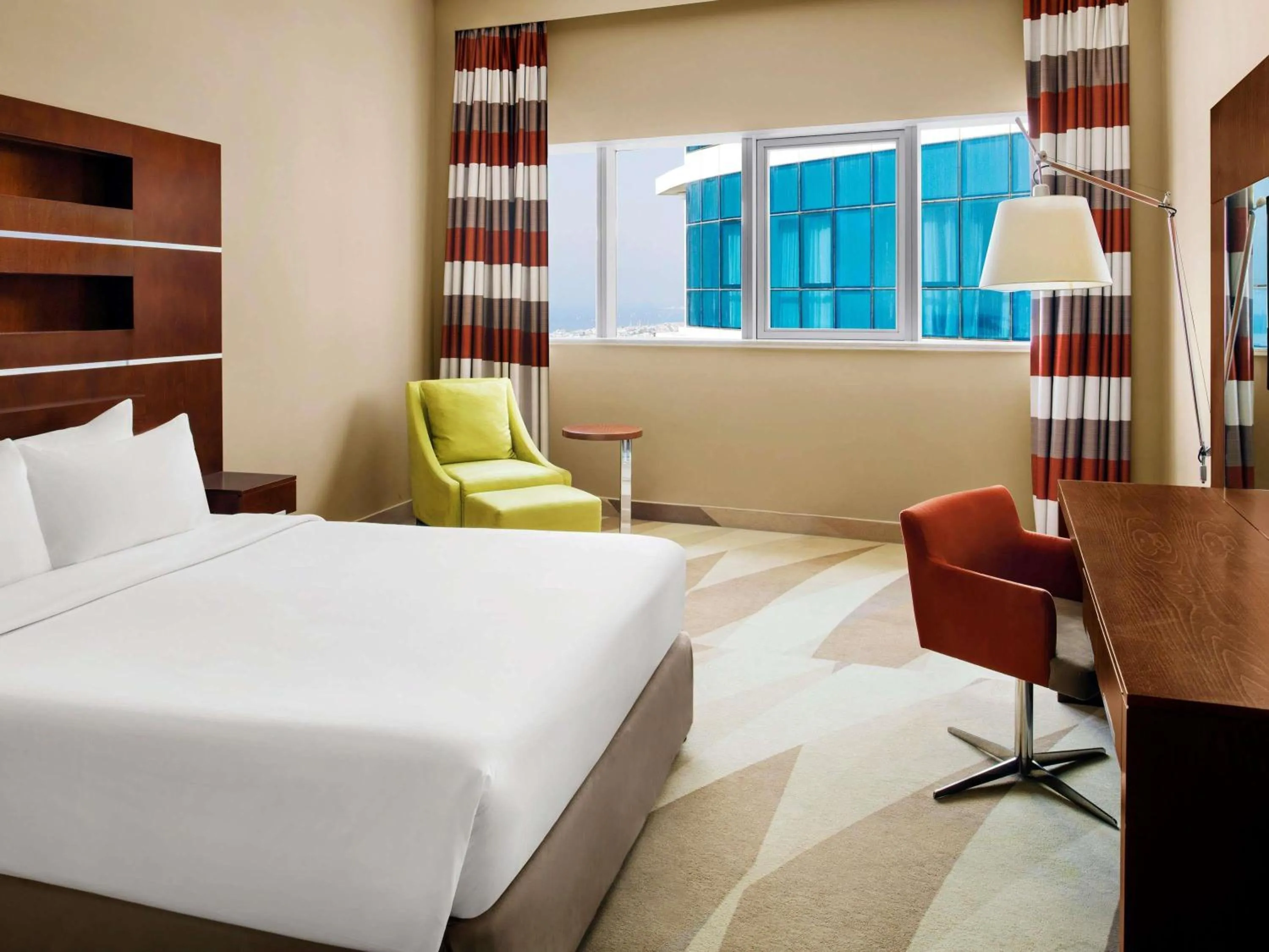 Bedroom, Bed in Novotel Dubai Al Barsha