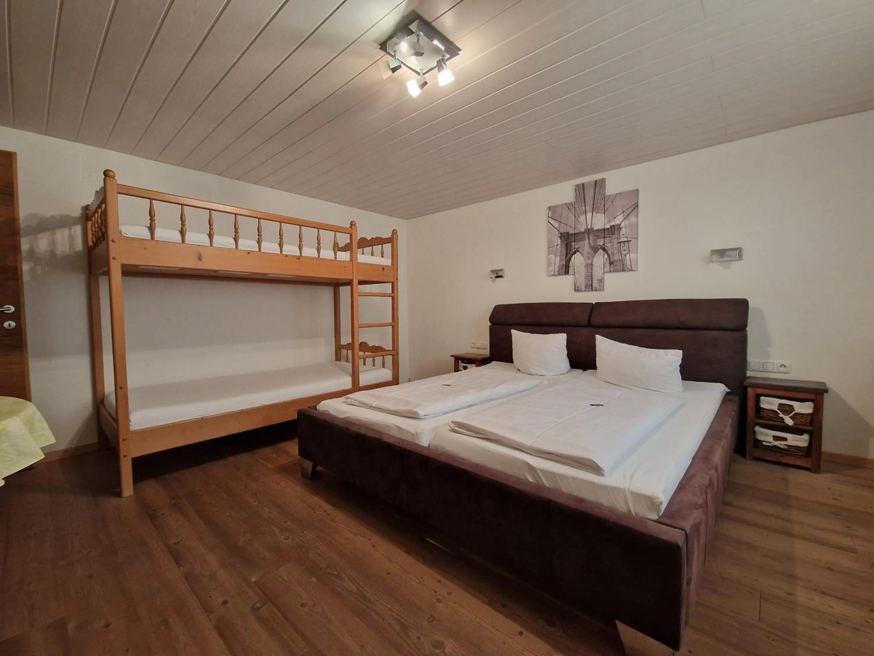 Bed in Pension Alpenblick