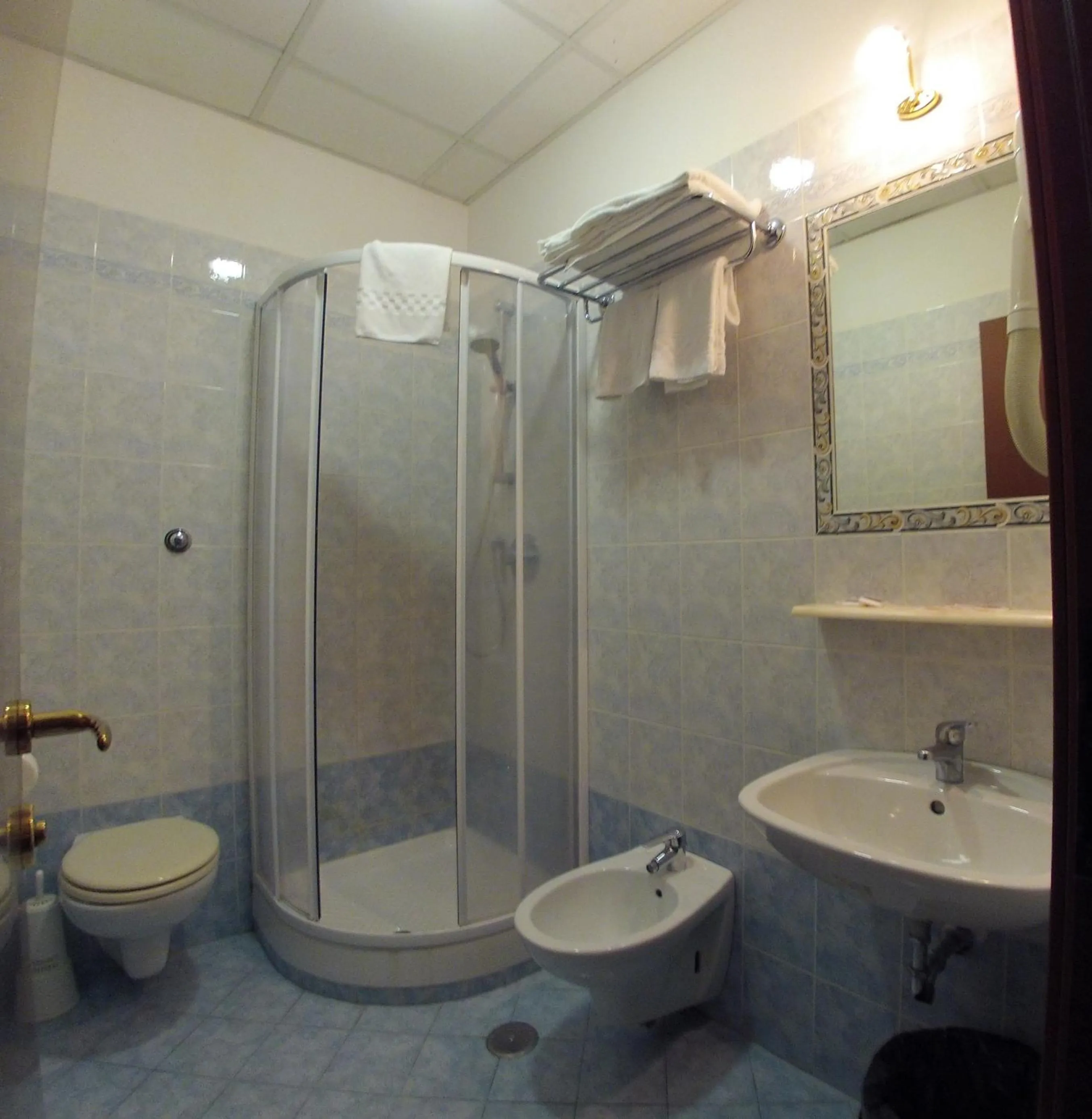 Bathroom in Hotel Ferrari