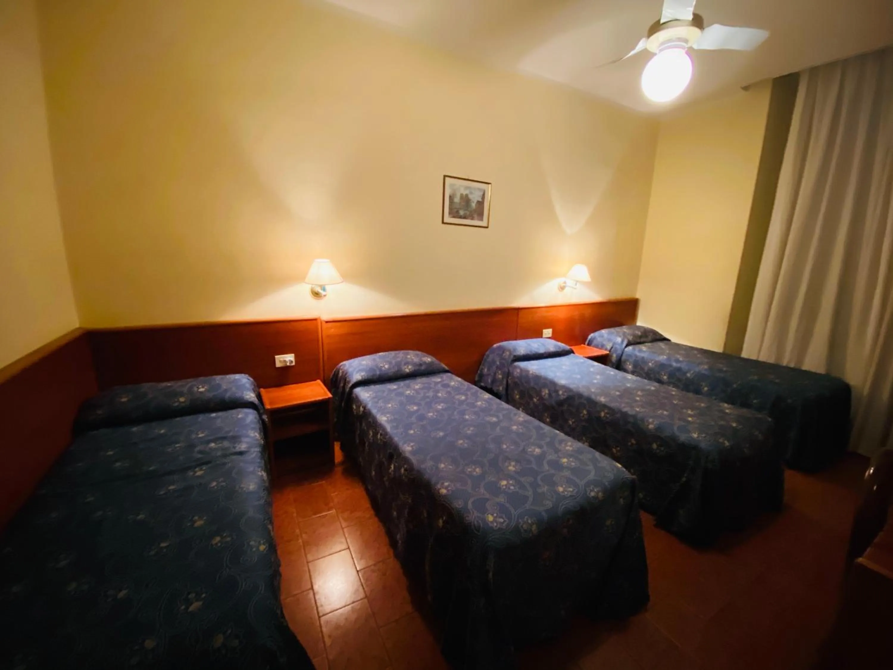 Bed in Hotel Ferrari