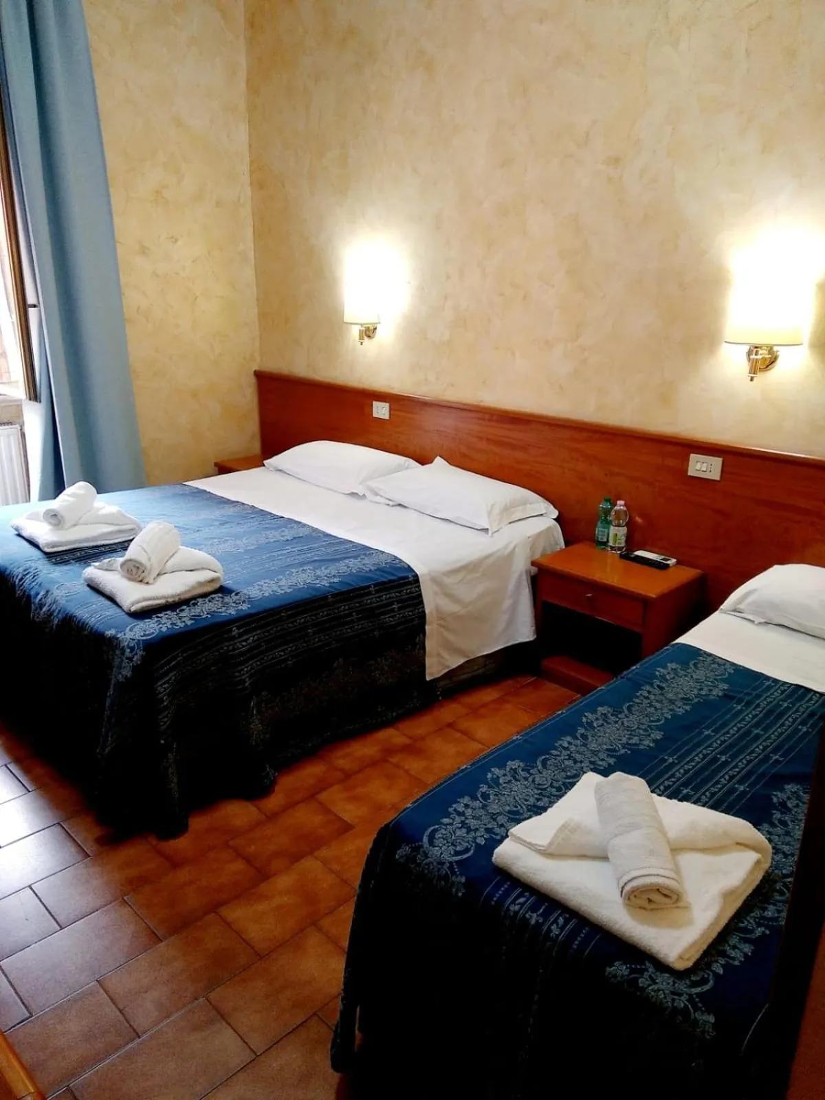 Bed in Hotel Ferrari