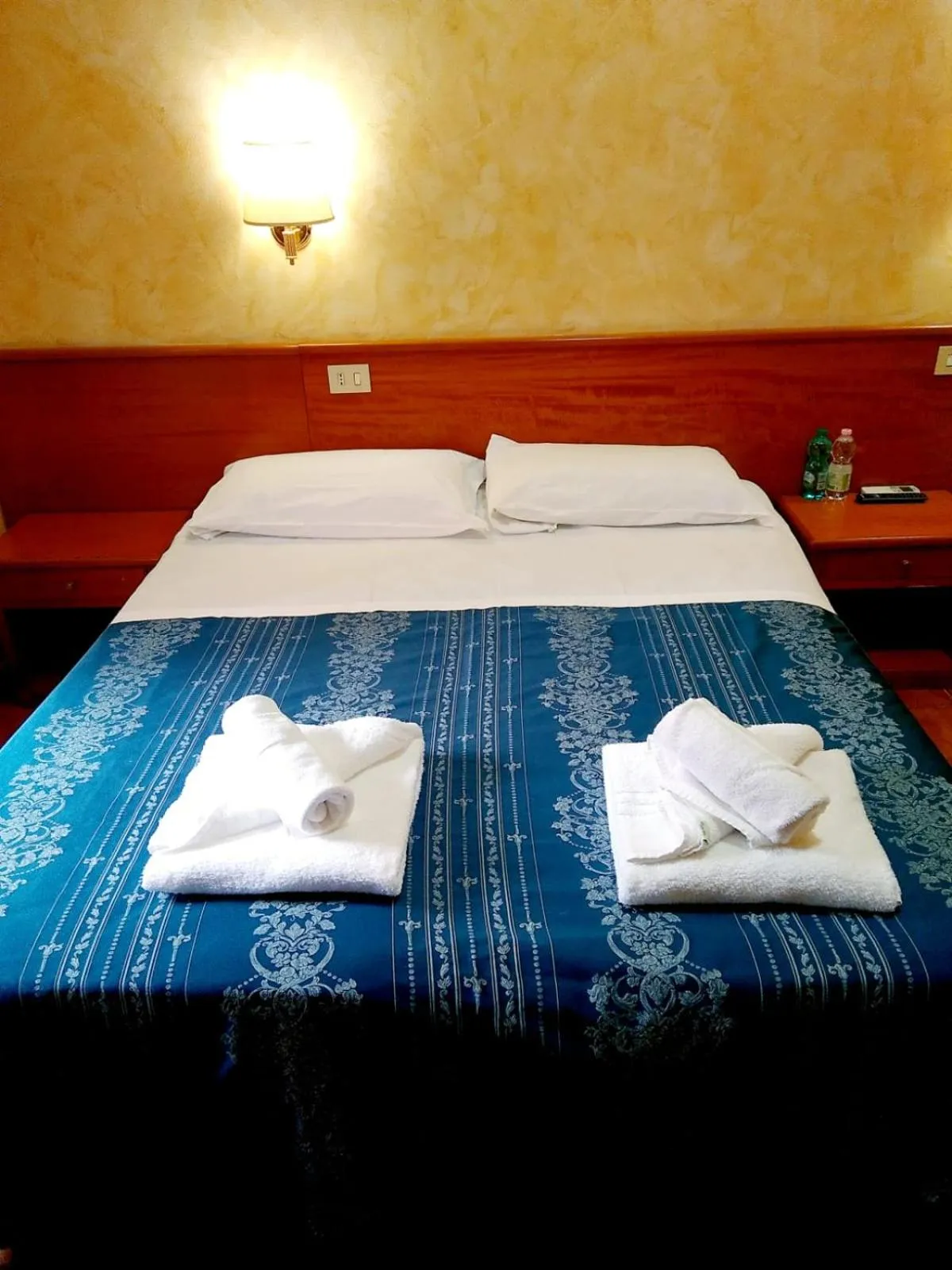 Bed in Hotel Ferrari