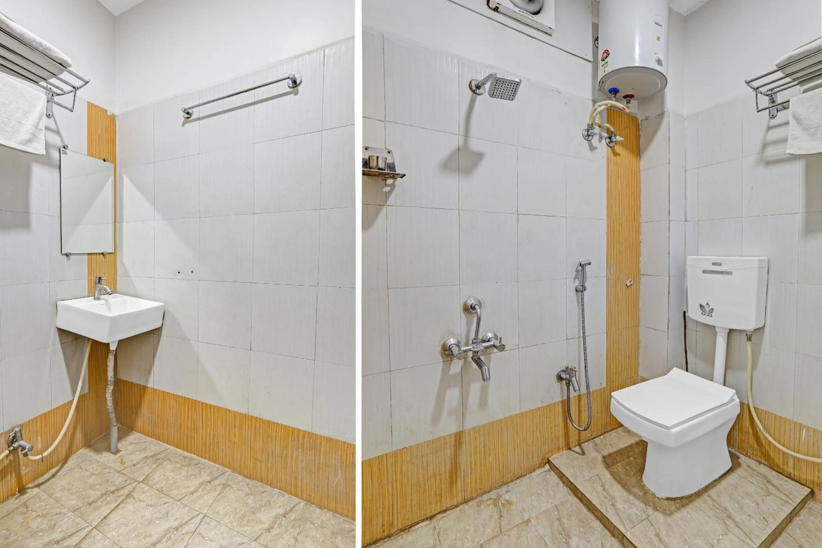 Bathroom in Hotel O Happy Stay