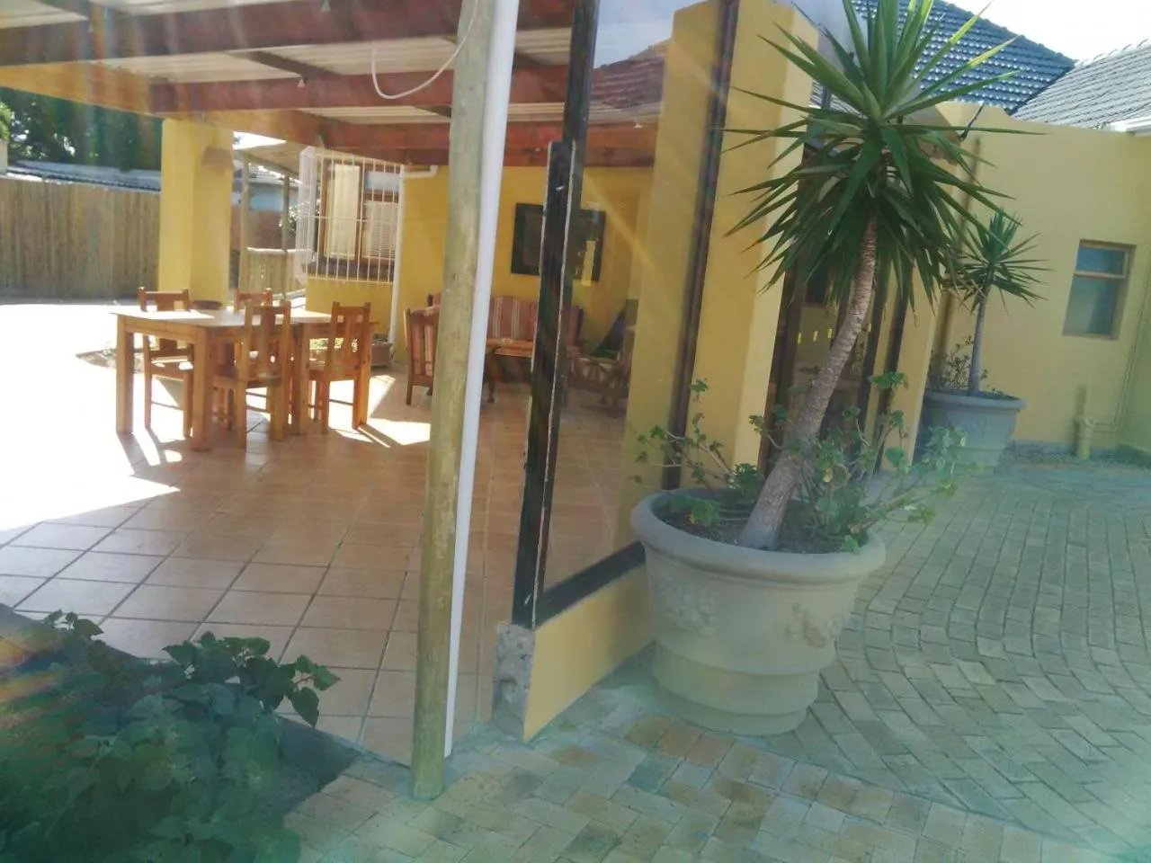 Patio in Flintstones Guest House Cape Town