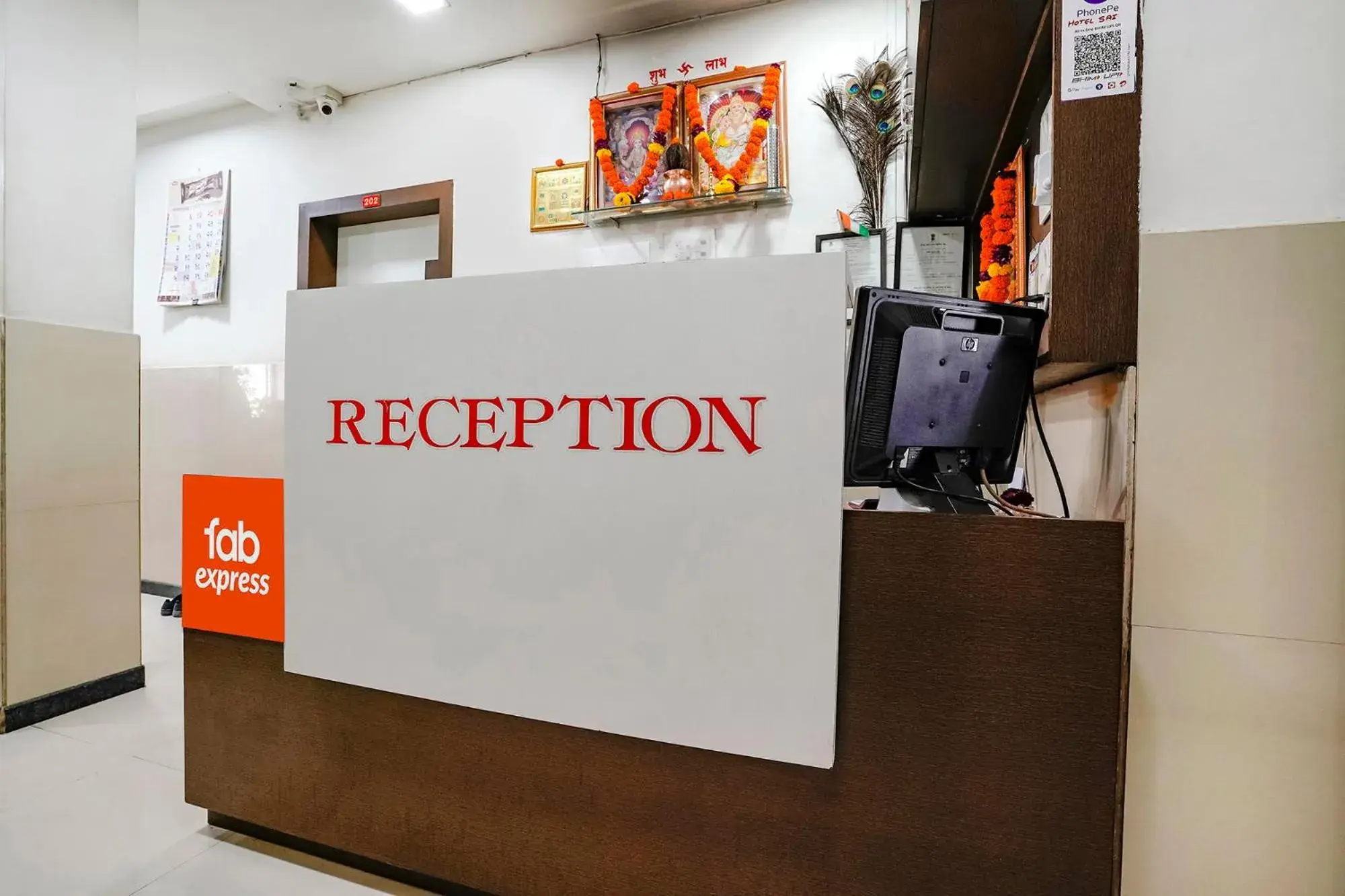 Lobby or reception in Via Sai Lodging - Nashik Railway Station Lobby or reception in Via Sai Lodging - Nashik Railway Station