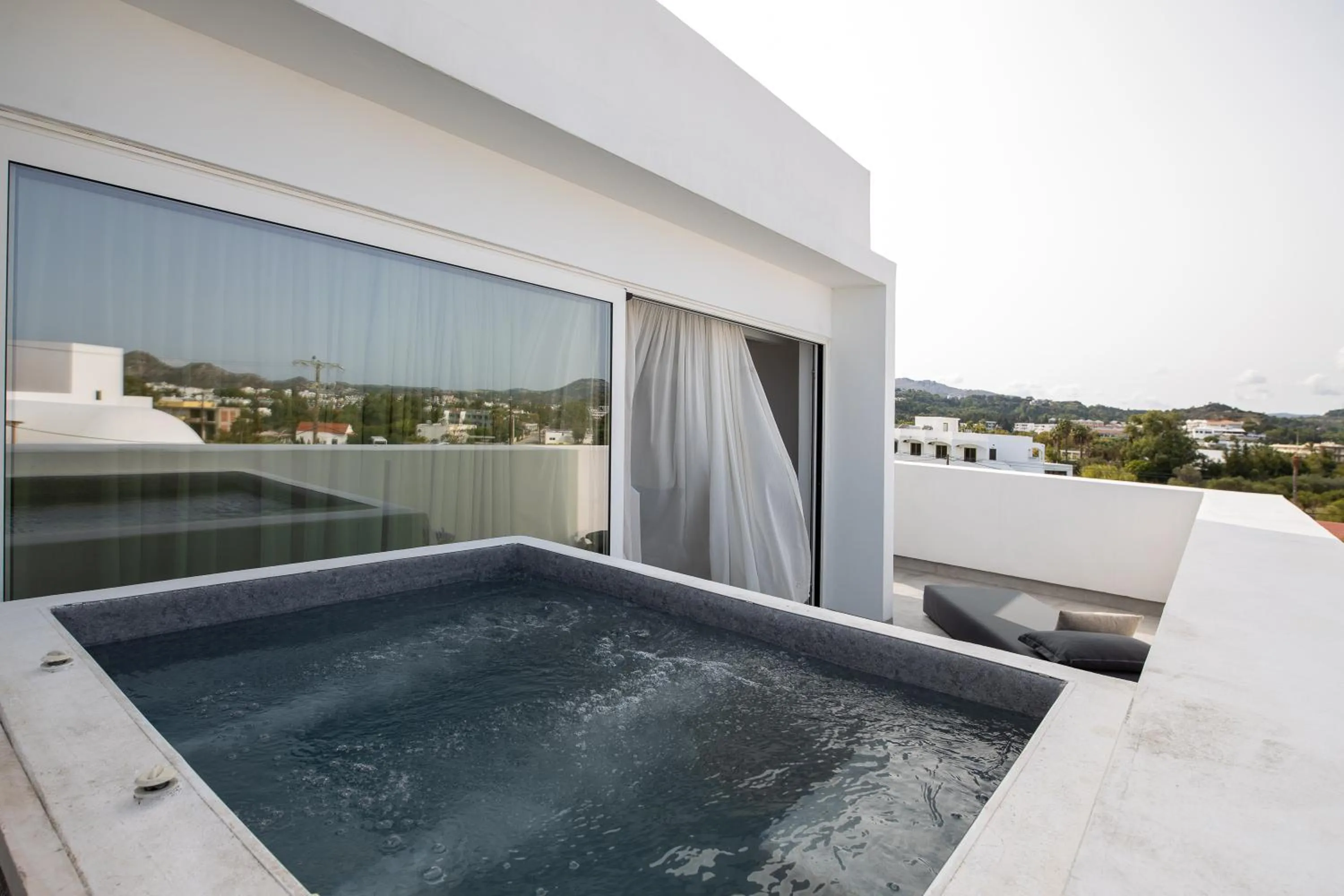 Balcony/Terrace in Kouros Exclusive Hotel & Suites - Adults Only