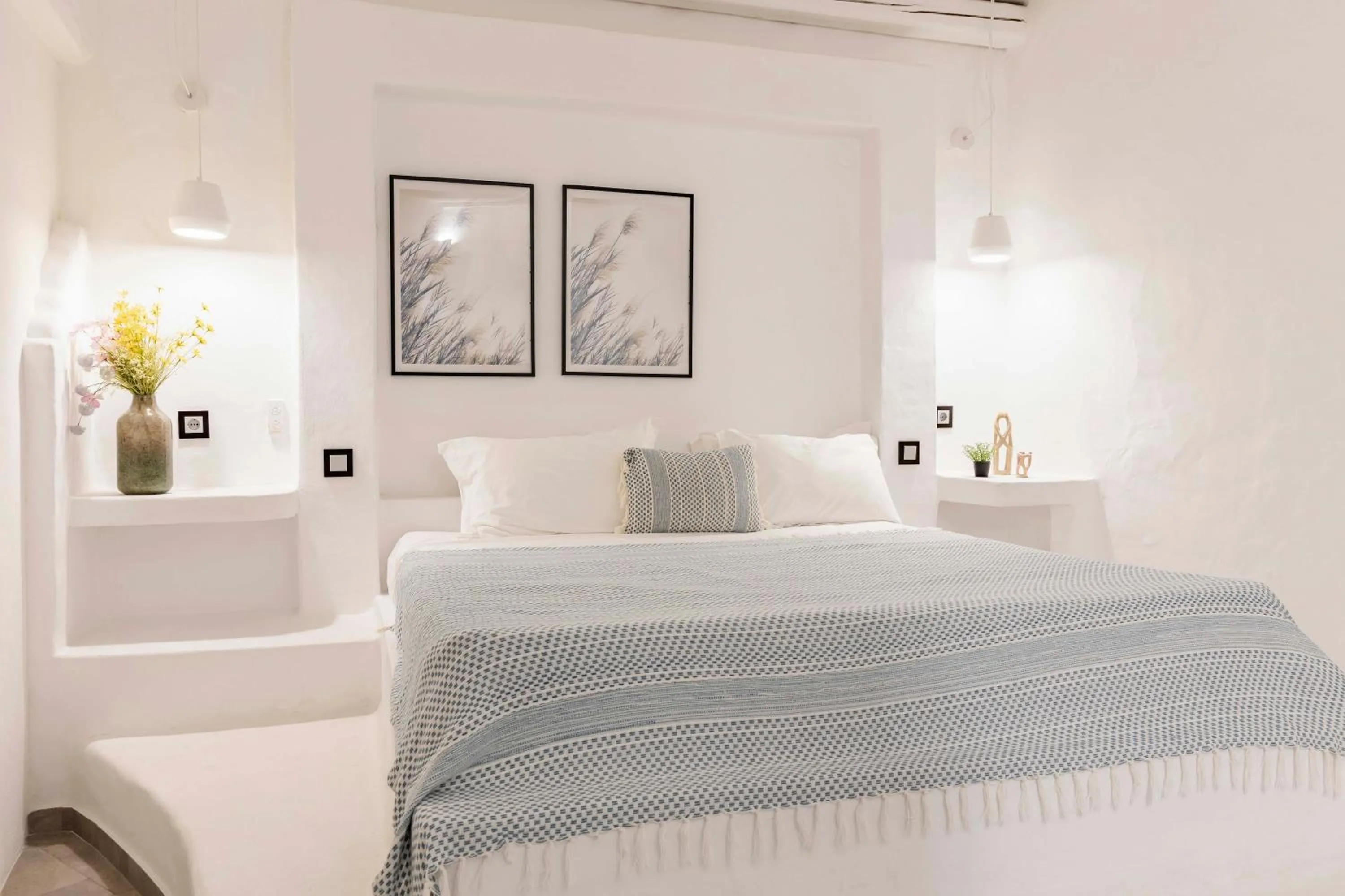 Bed in Kouros Exclusive Hotel & Suites - Adults Only