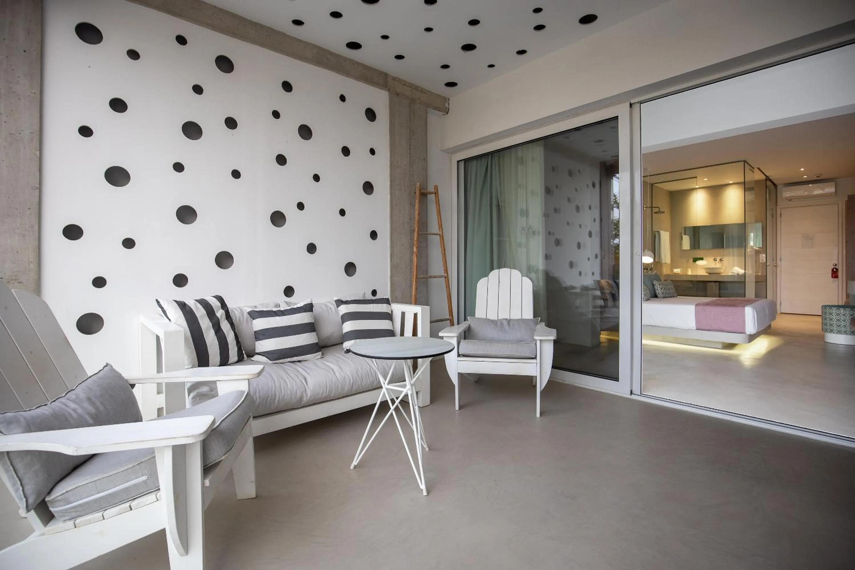 Balcony/Terrace in Kouros Exclusive Hotel & Suites - Adults Only