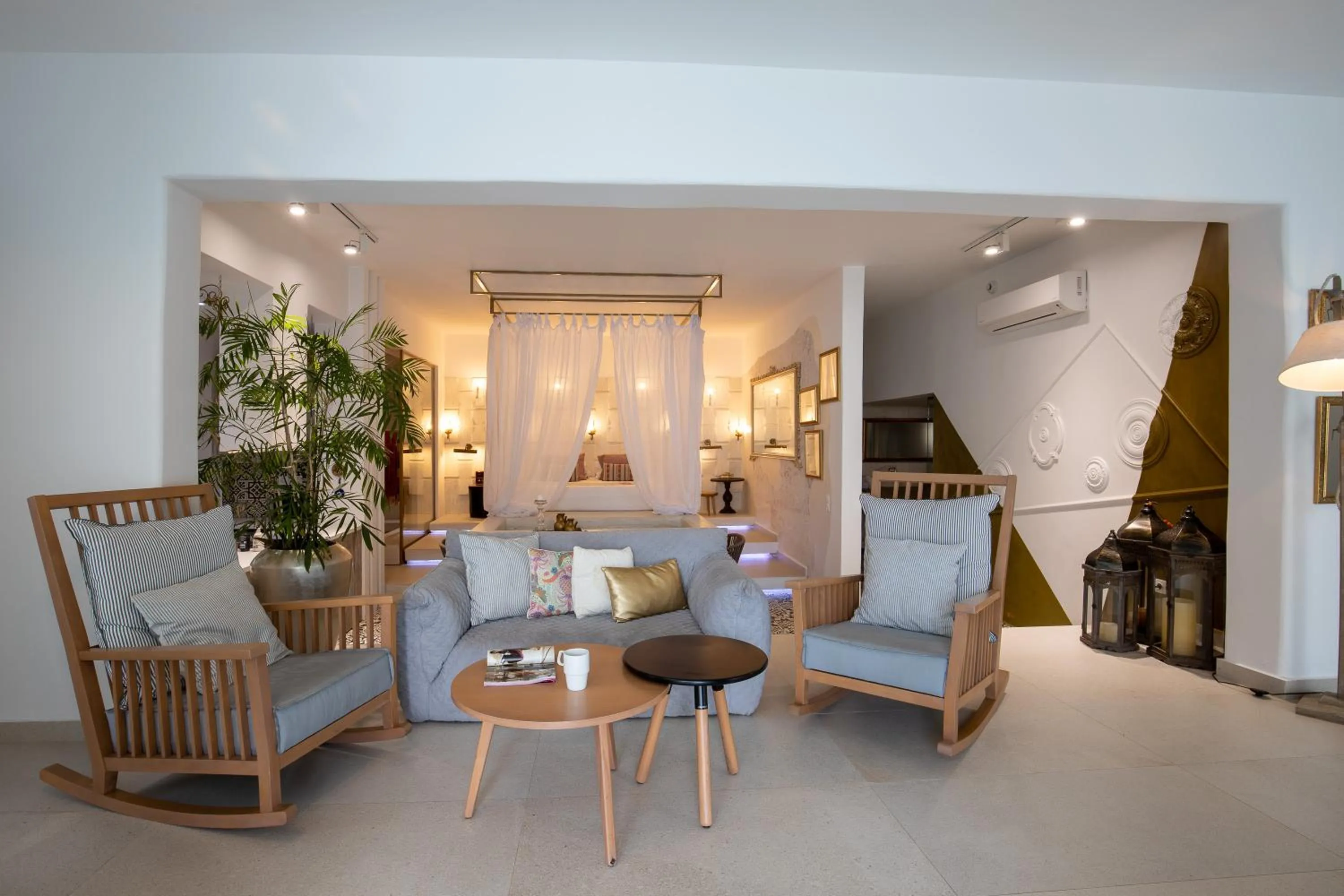 Living room in Kouros Exclusive Hotel & Suites - Adults Only