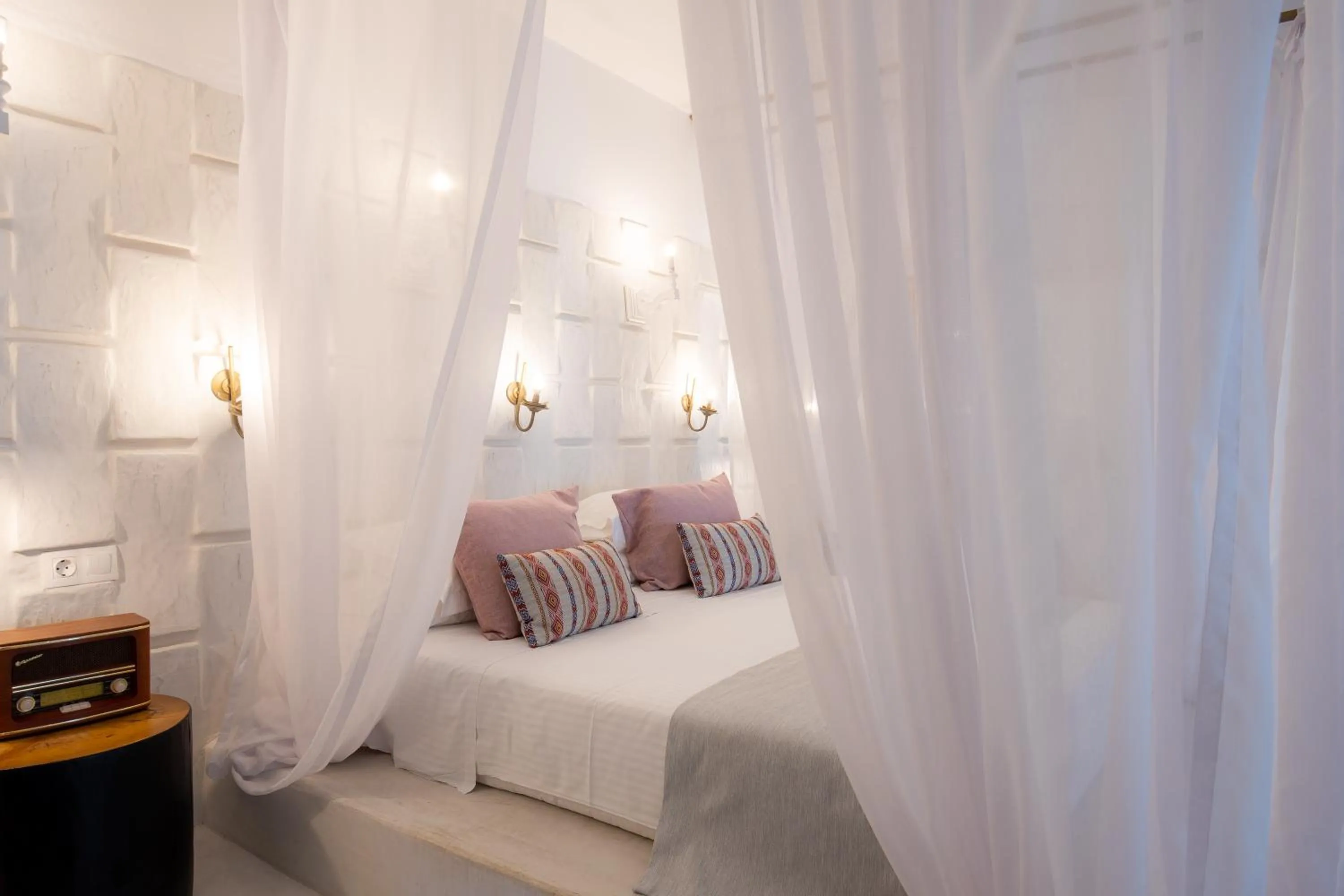 Bed in Kouros Exclusive Hotel & Suites - Adults Only