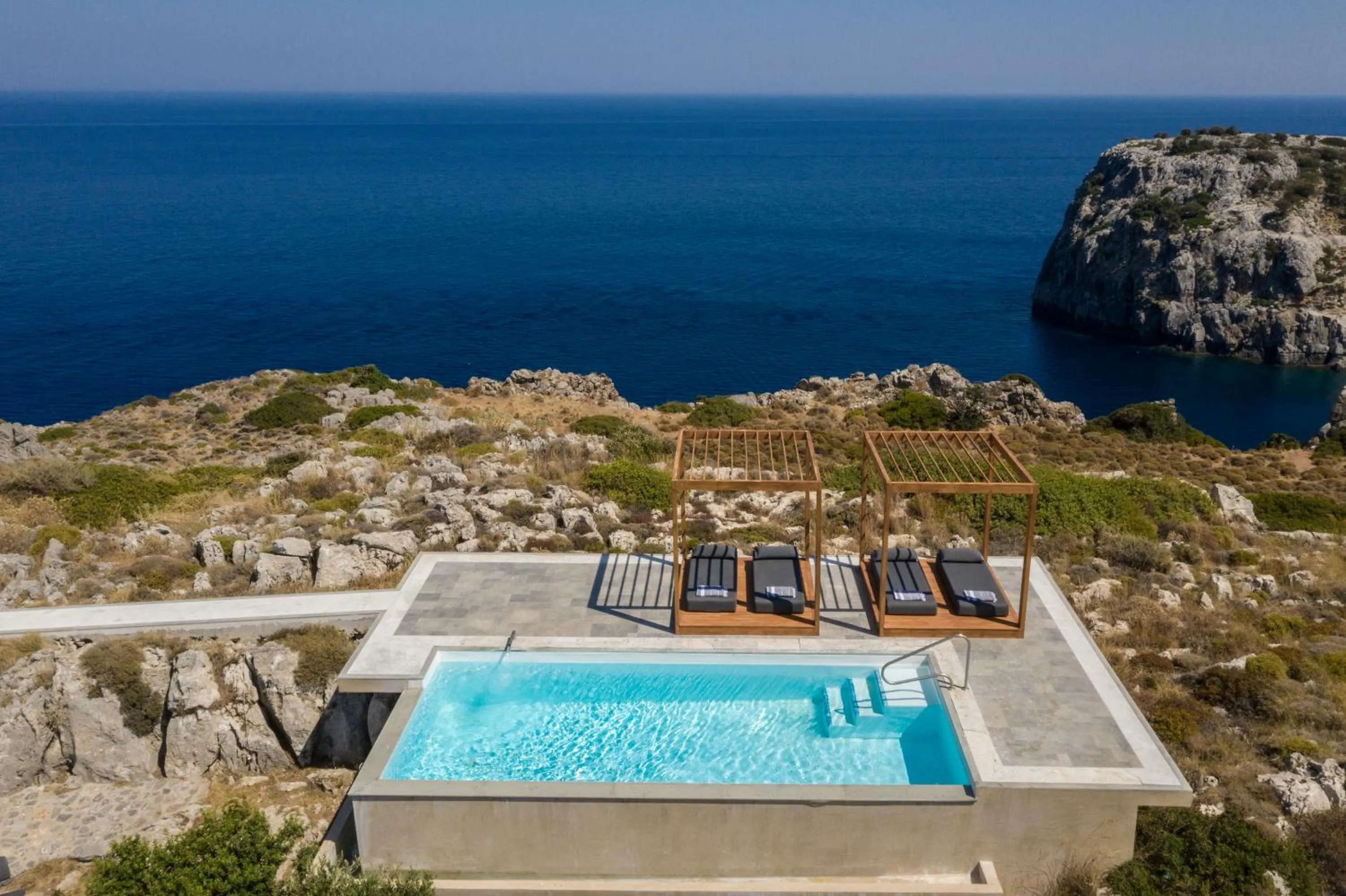 Sea view in Kouros Exclusive Hotel & Suites - Adults Only