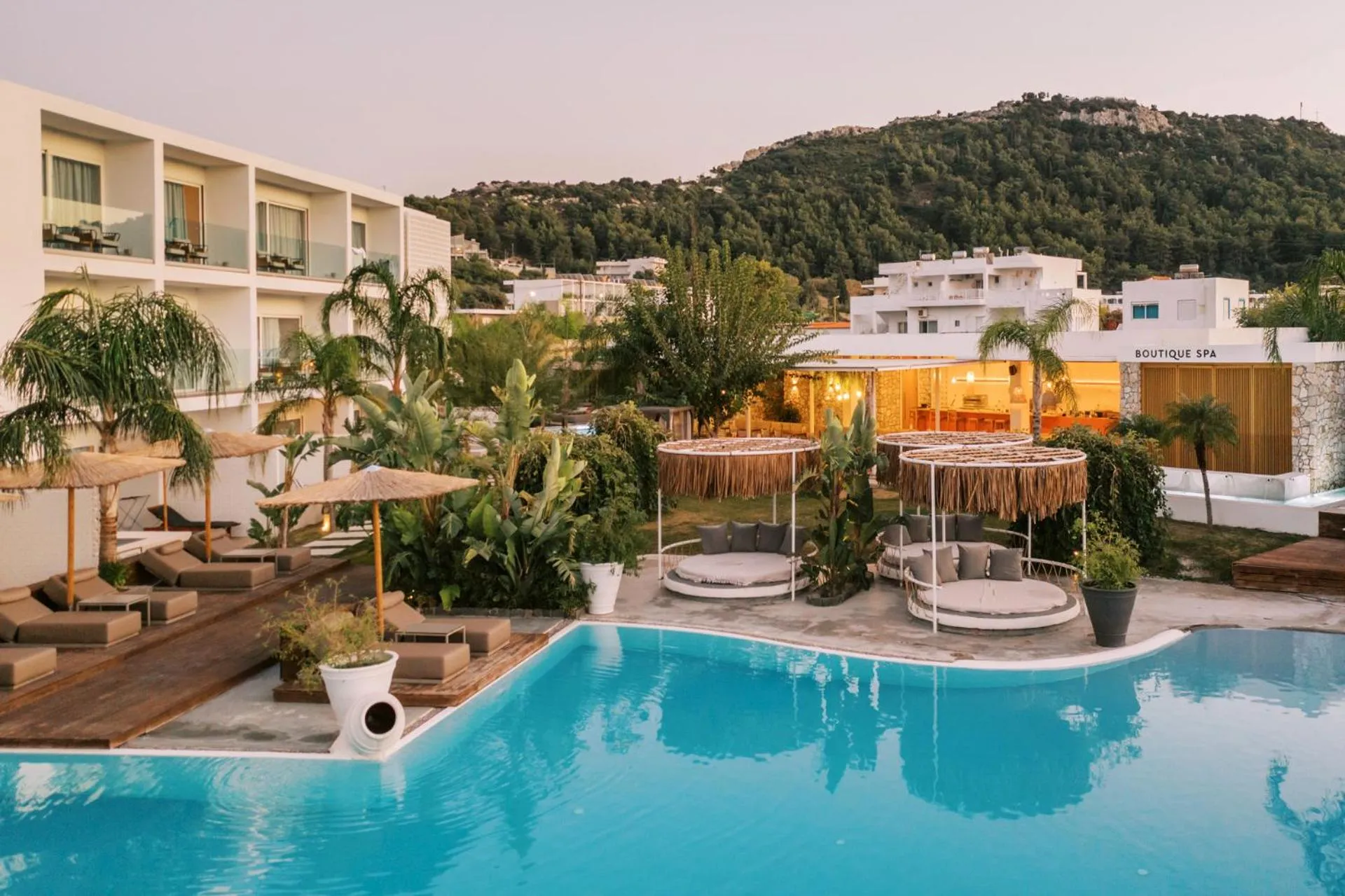 Swimming pool in Kouros Exclusive Hotel & Suites - Adults Only