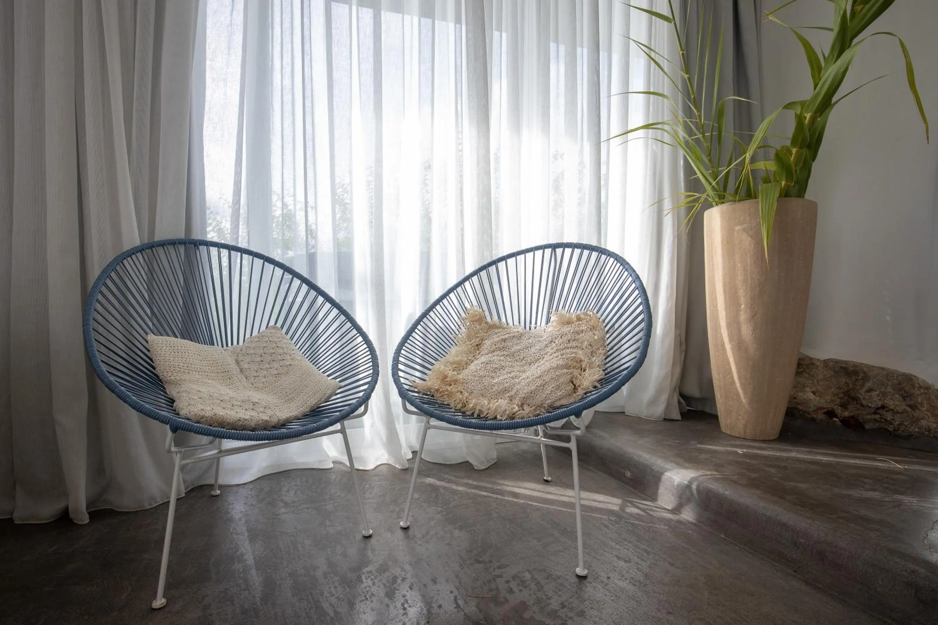 Seating area in Kouros Exclusive Hotel & Suites - Adults Only